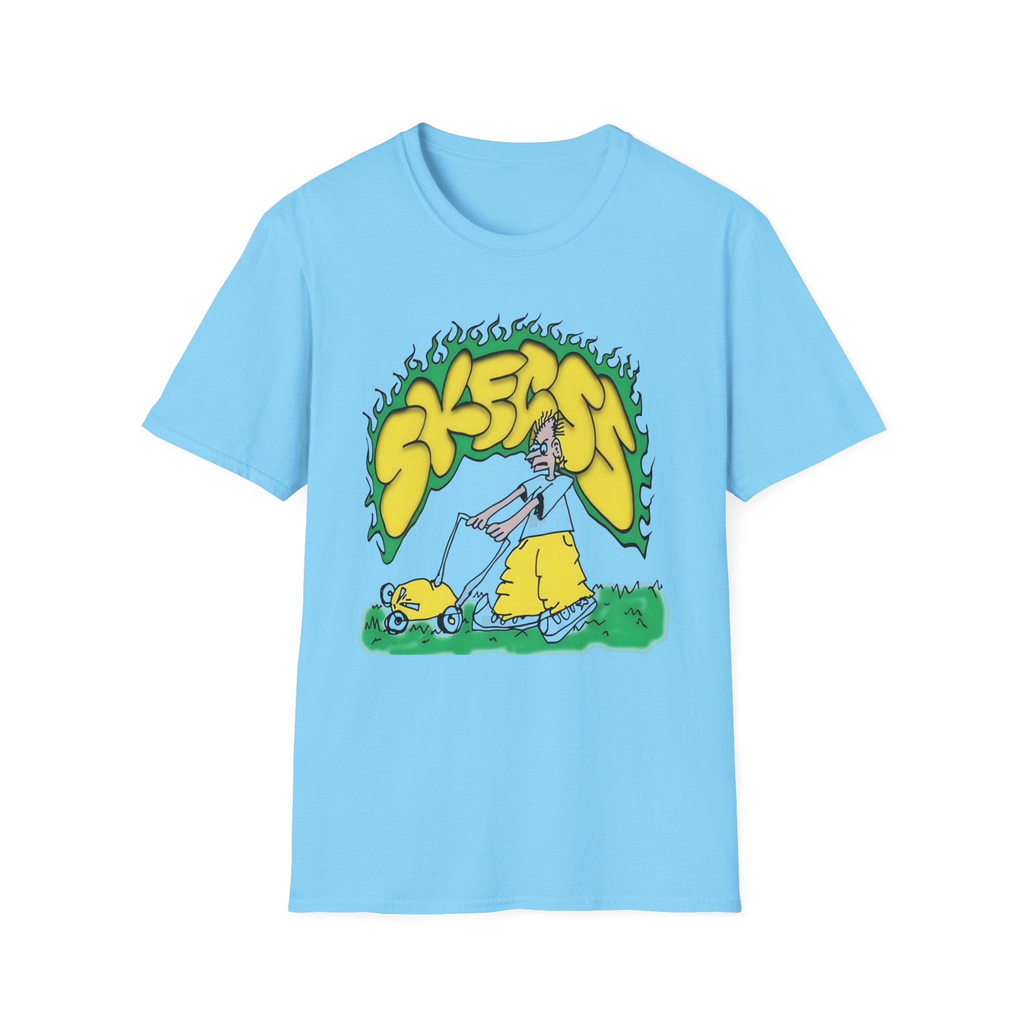 Skegss Lawn Mower Unisex Softstyle T-Shirt
