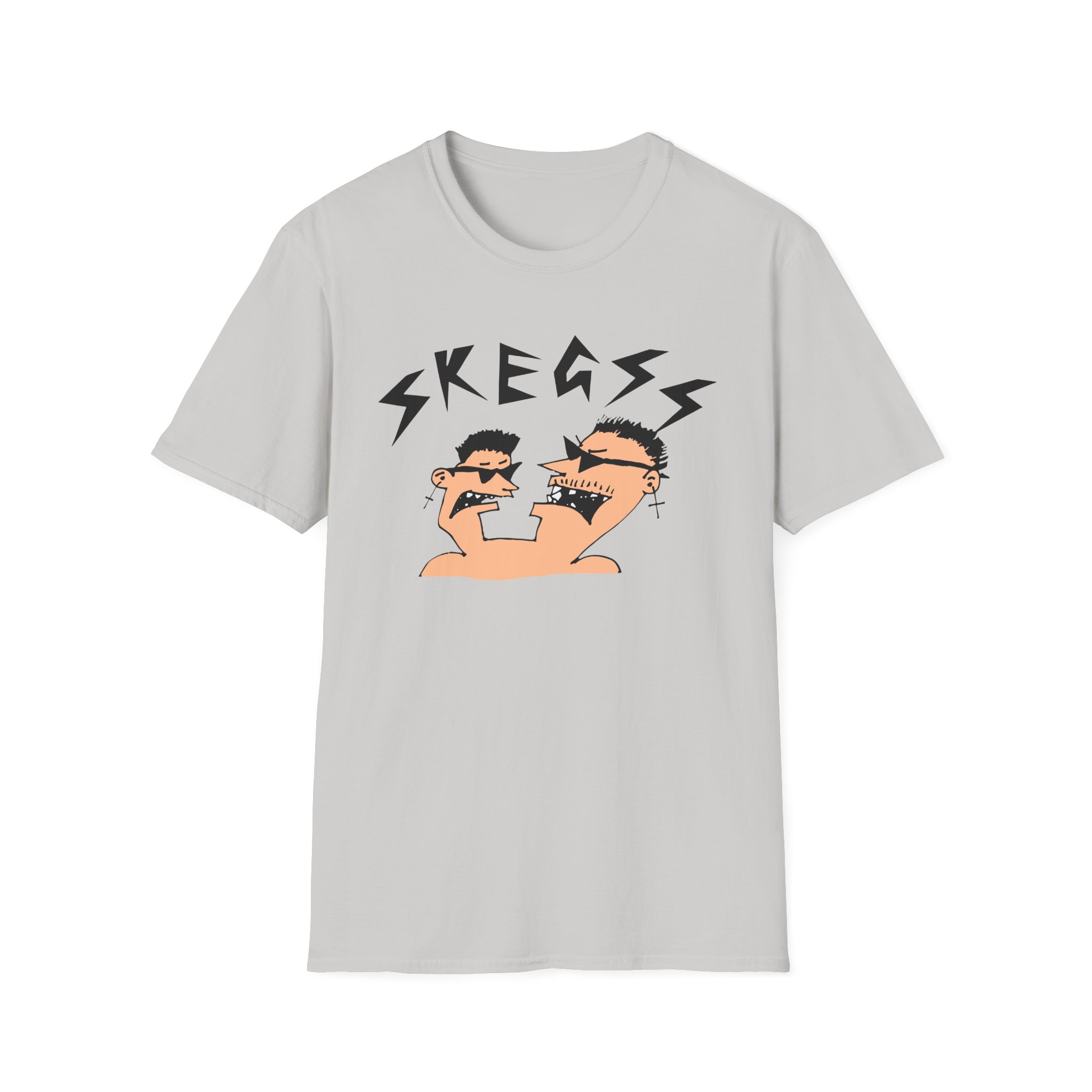 Skegss Two Heads Unisex Softstyle T-Shirt