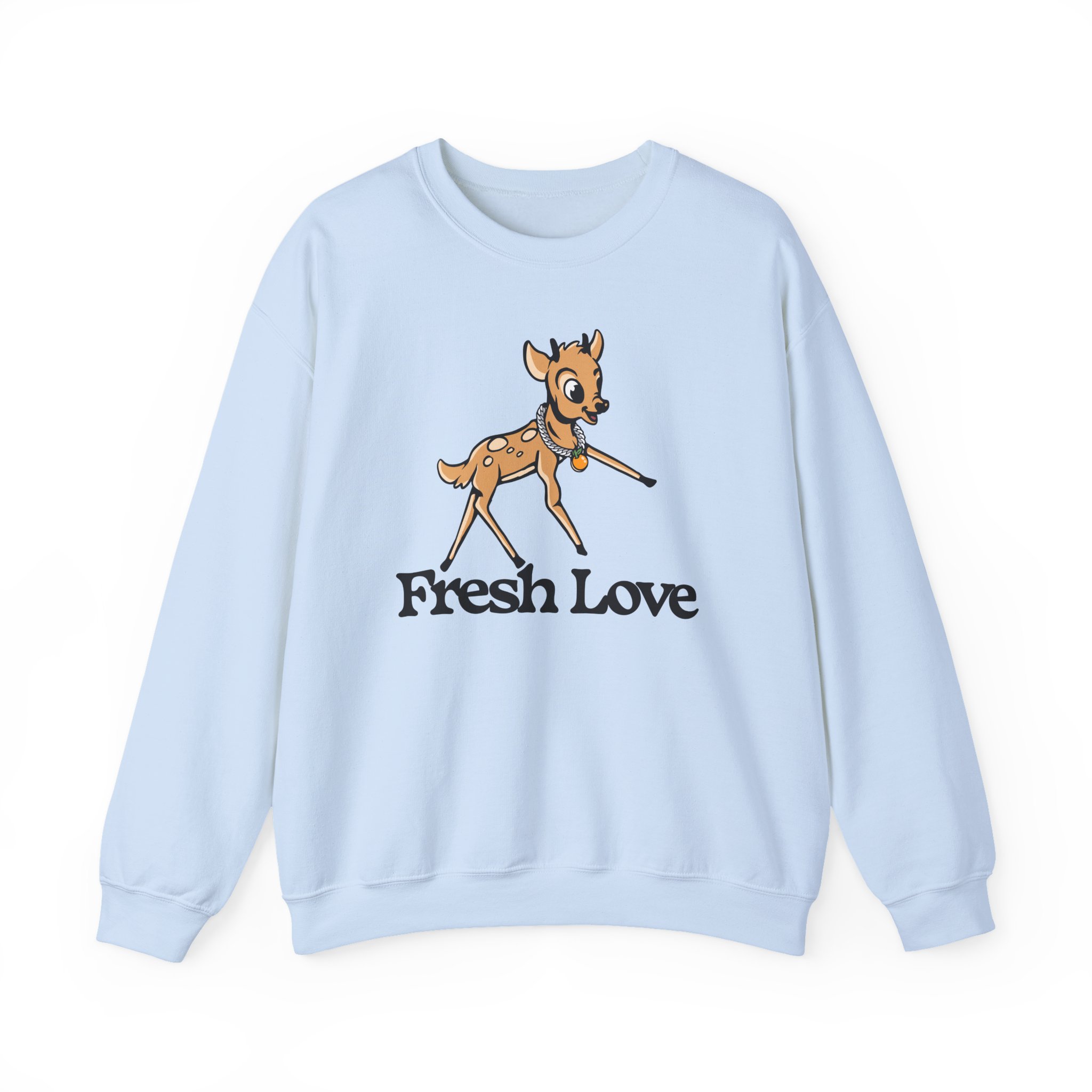 Fresh Love Bambi Unisex Heavy Blendâ„¢ Crewneck Sweatshirt
