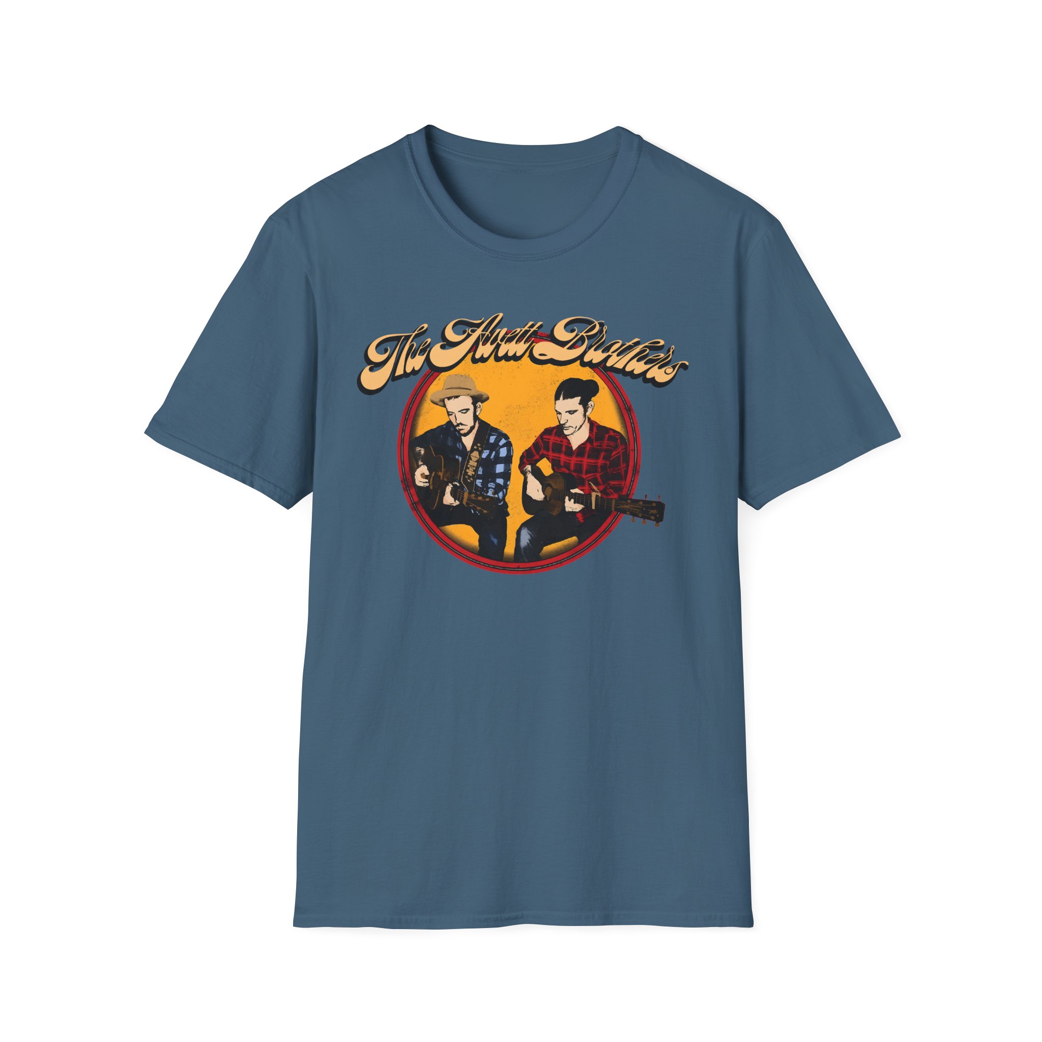Avett Brothers Vintage Photo Unisex Softstyle T-Shirt