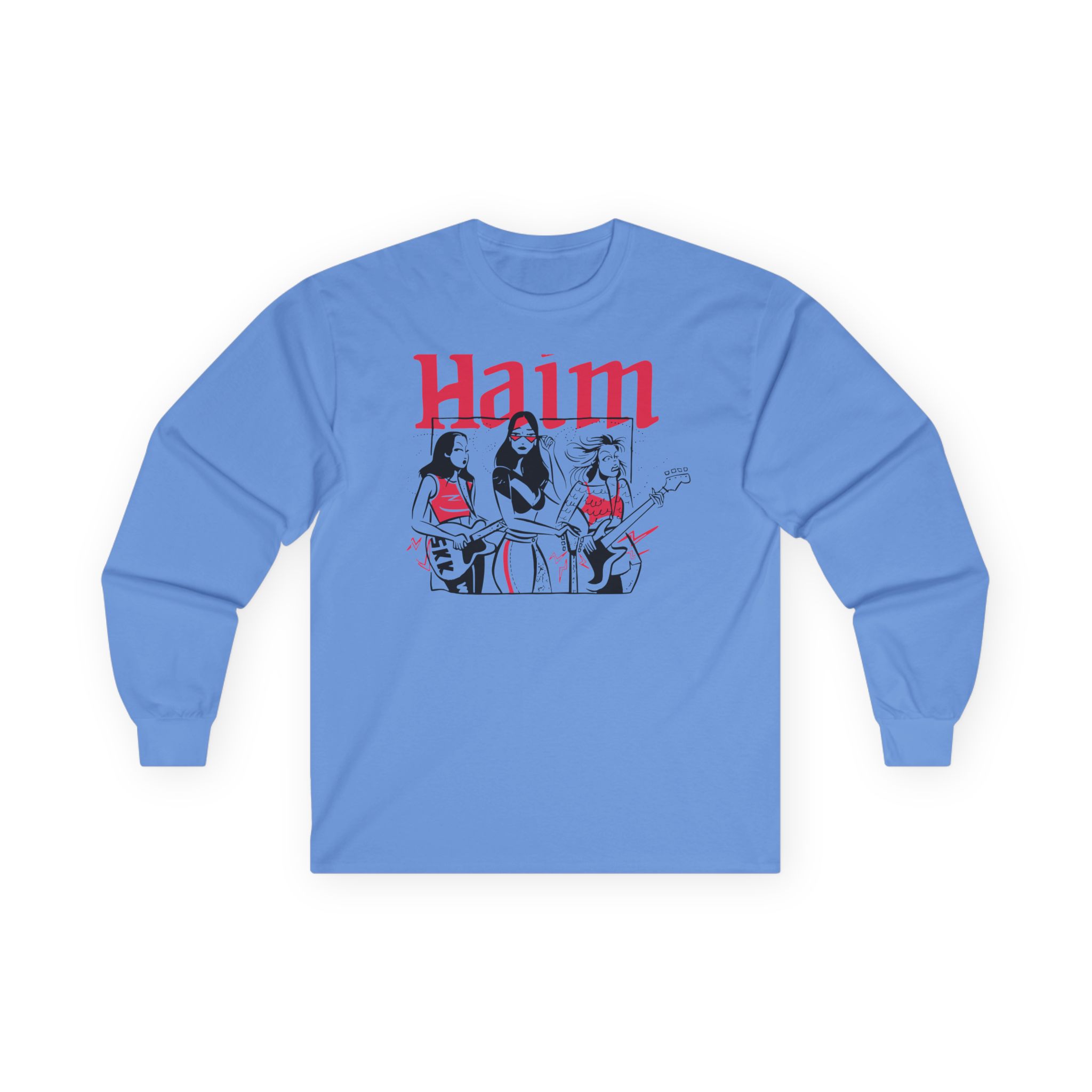Haim Unisex Ultra Cotton Long Sleeve Tee