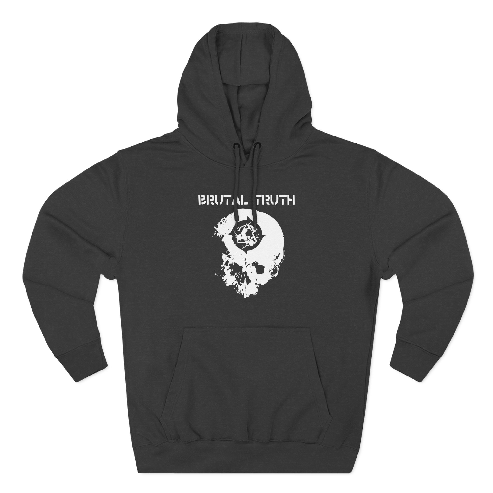 Brutal Truth Distort Destroy Noise Evolve Three-Panel Fleece Hoodie