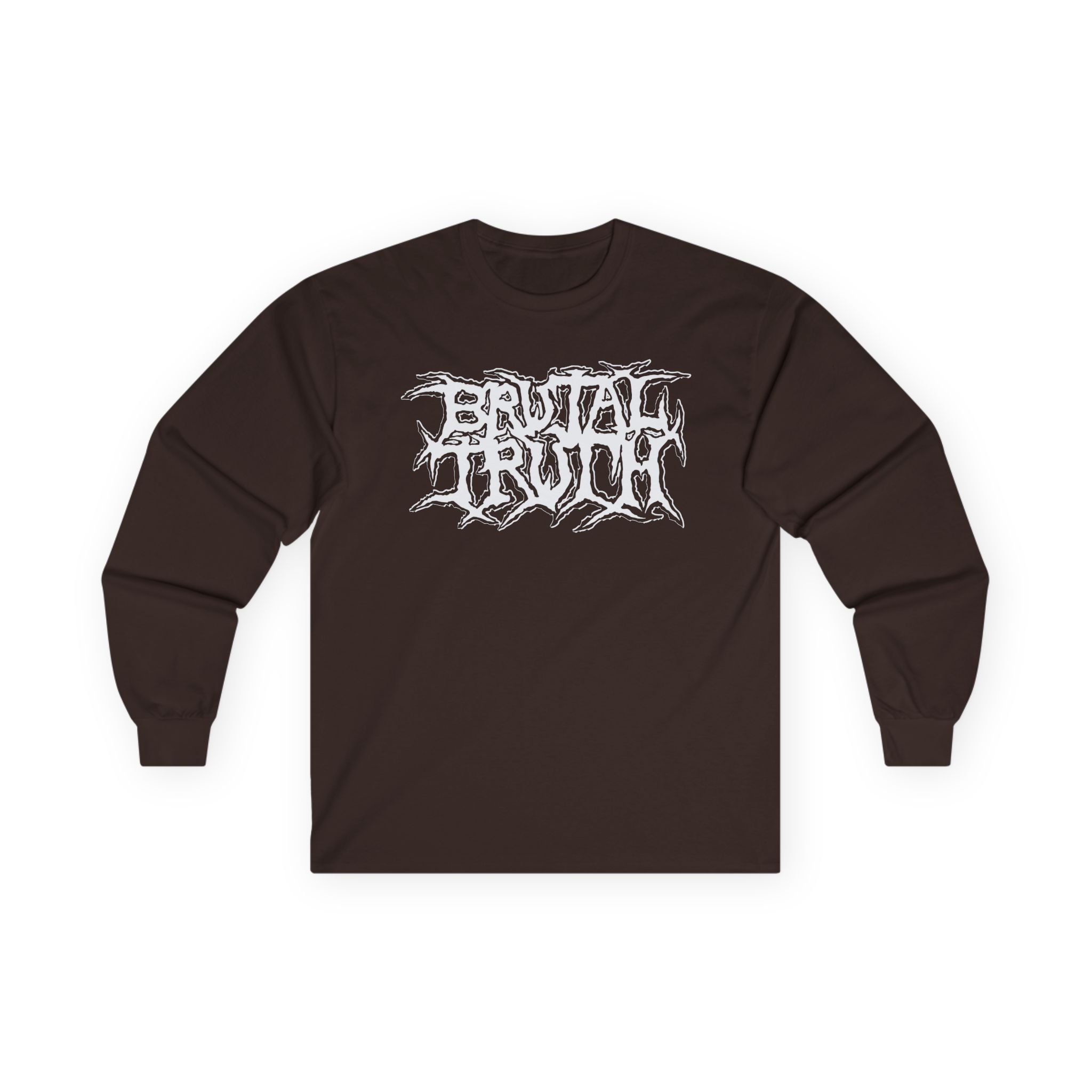 Brutal Truth Logo Unisex Ultra Cotton Long Sleeve Tee