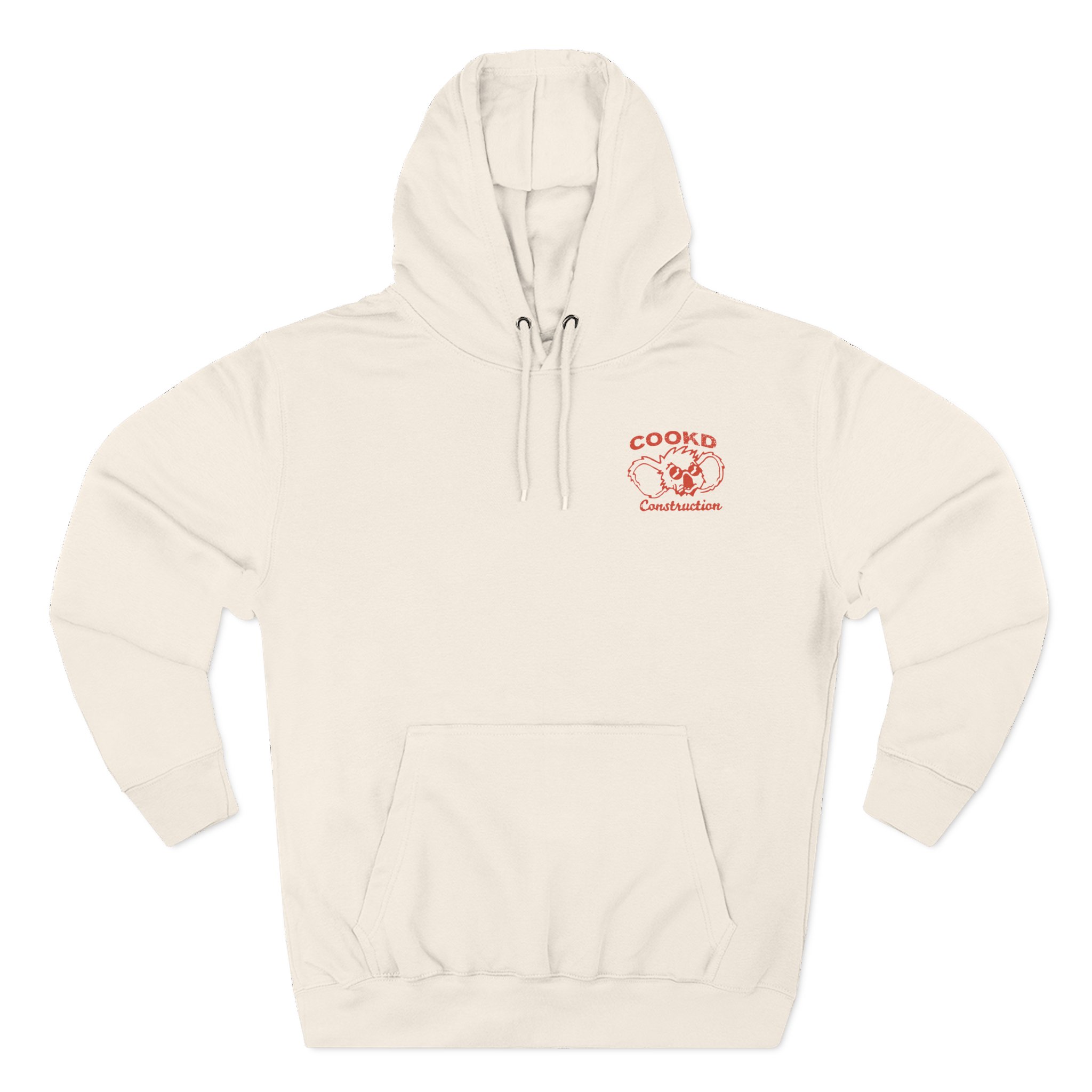 Cookd Construction Koala Three-Panel Fleece Hoodie