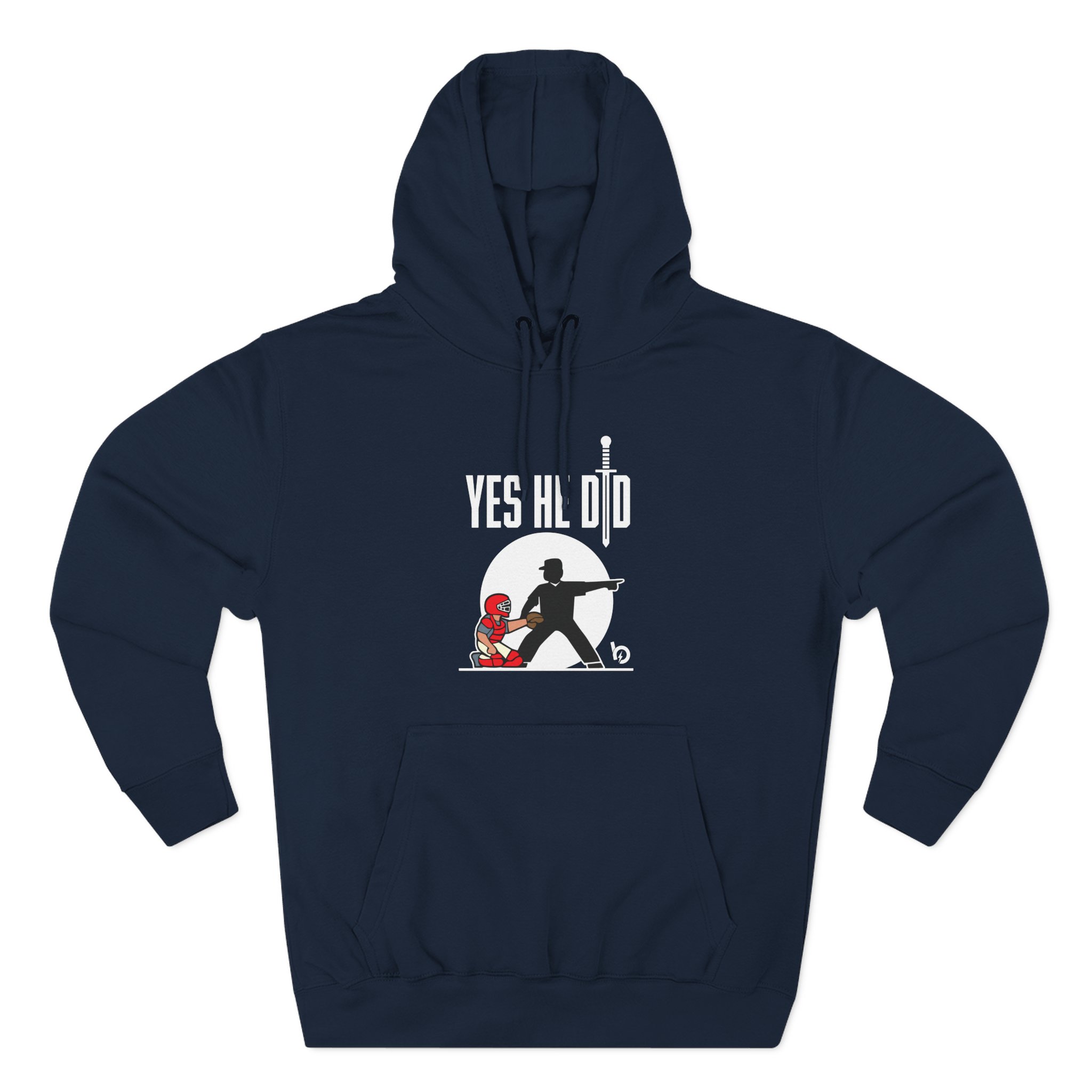 Trevor Bauer Yes He Did Three-Panel Fleece Hoodie
