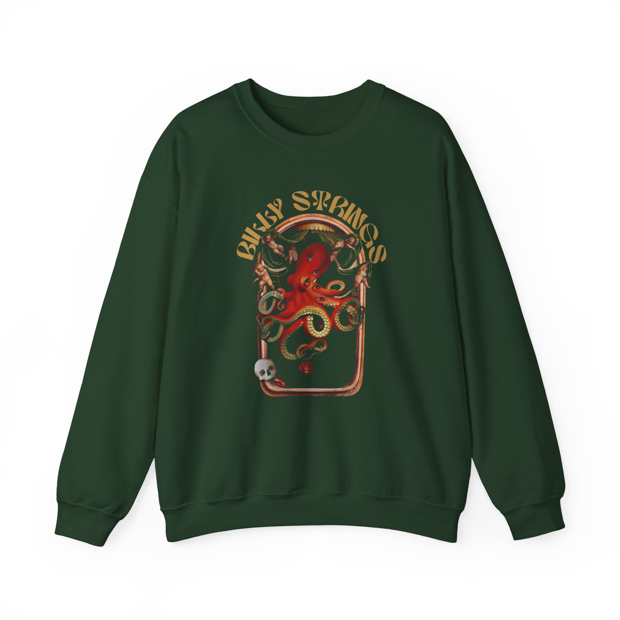 Billy Strings Octopus Unisex Heavy Blendâ„¢ Crewneck Sweatshirt