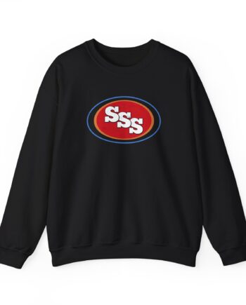 Seasick Steve Sss Oval Acid Unisex Heavy Blend™ Crewneck Sweatshirt