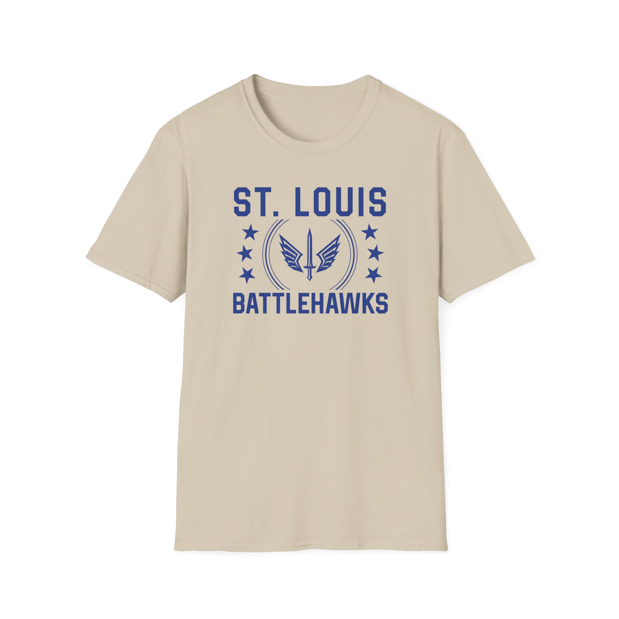 St. Louis Battlehawks Sportiqe Comfy Unisex Softstyle T-Shirt
