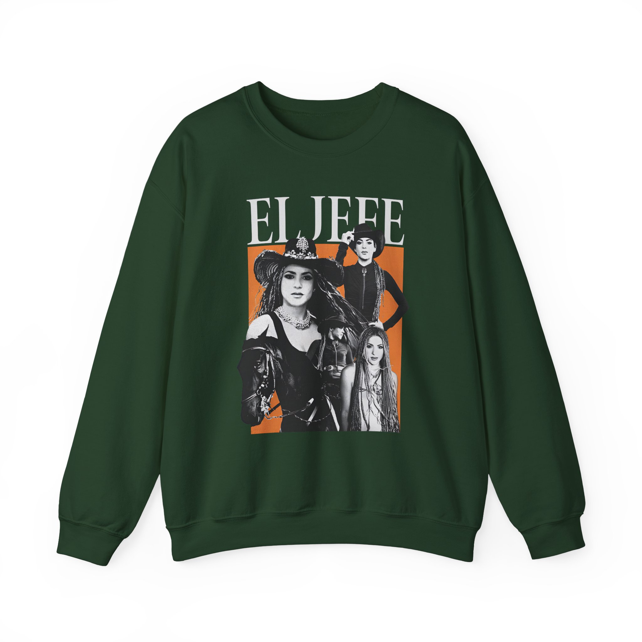 Shakira El Jefe Unisex Heavy Blendâ„¢ Crewneck Sweatshirt
