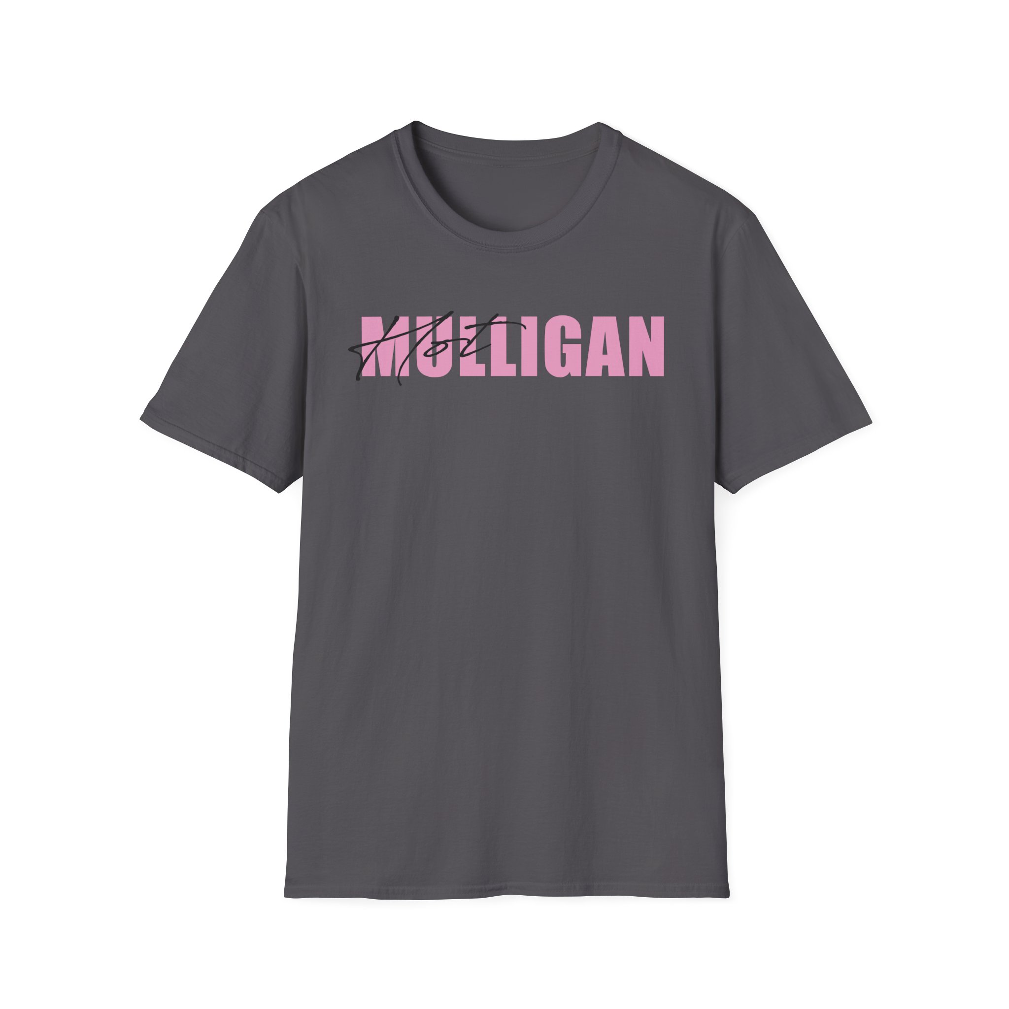 Hot Mulligan Ahegao Unisex Softstyle T-Shirt