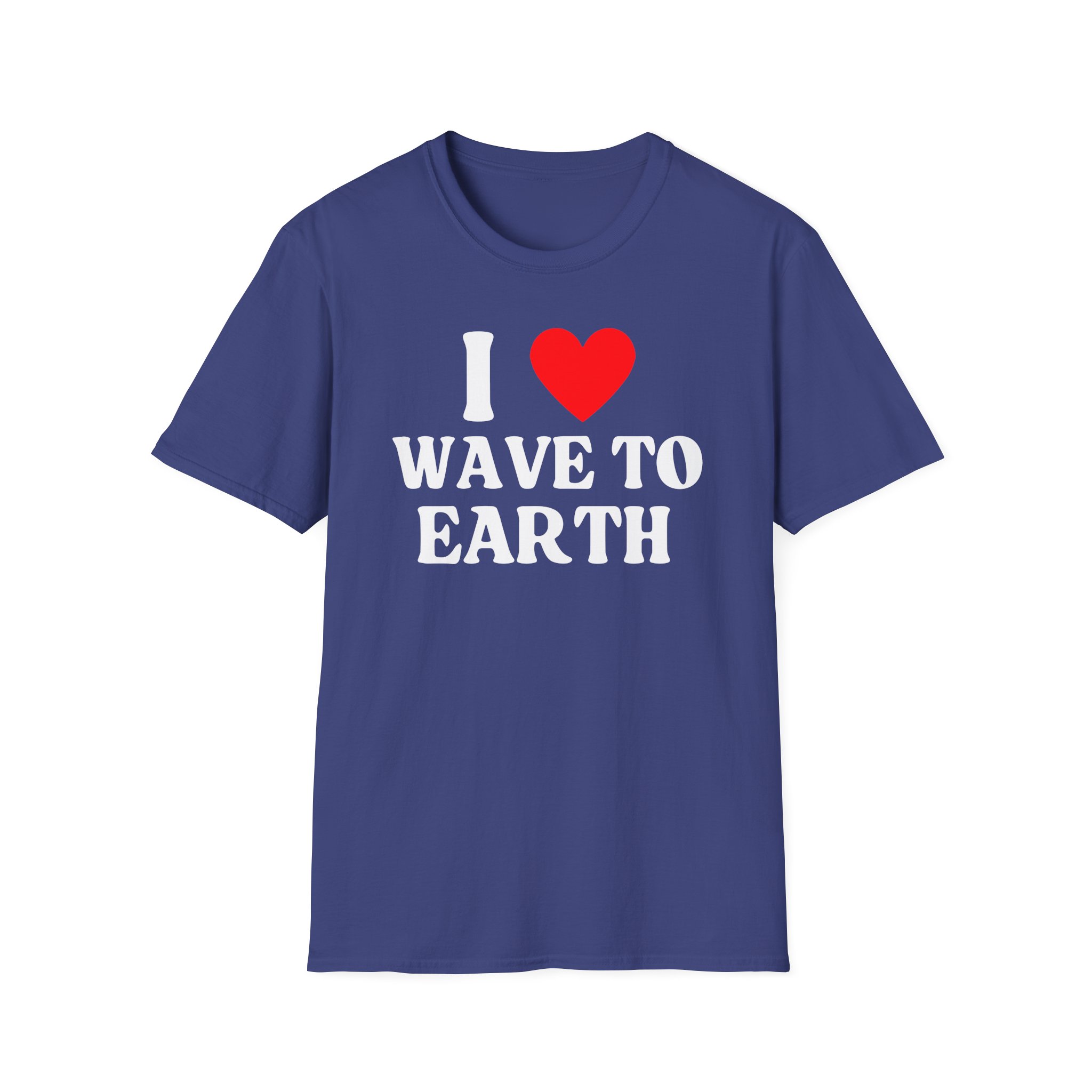 I Love Wave to Earth Unisex Softstyle T-Shirt