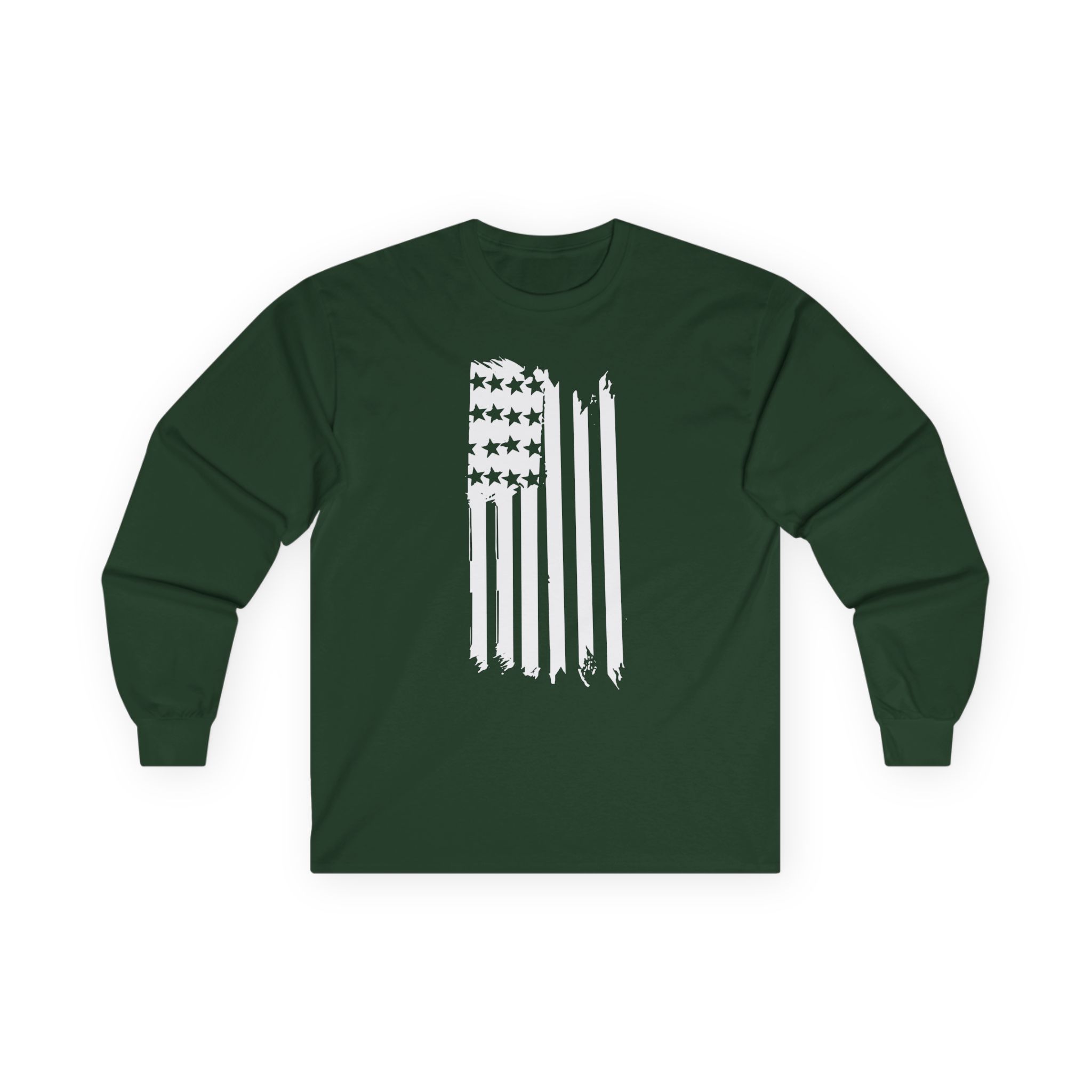 Patty Mayo Flag Americana Unisex Ultra Cotton Long Sleeve Tee