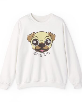 Morgz Pug Life Unisex Heavy Blend™ Crewneck Sweatshirt