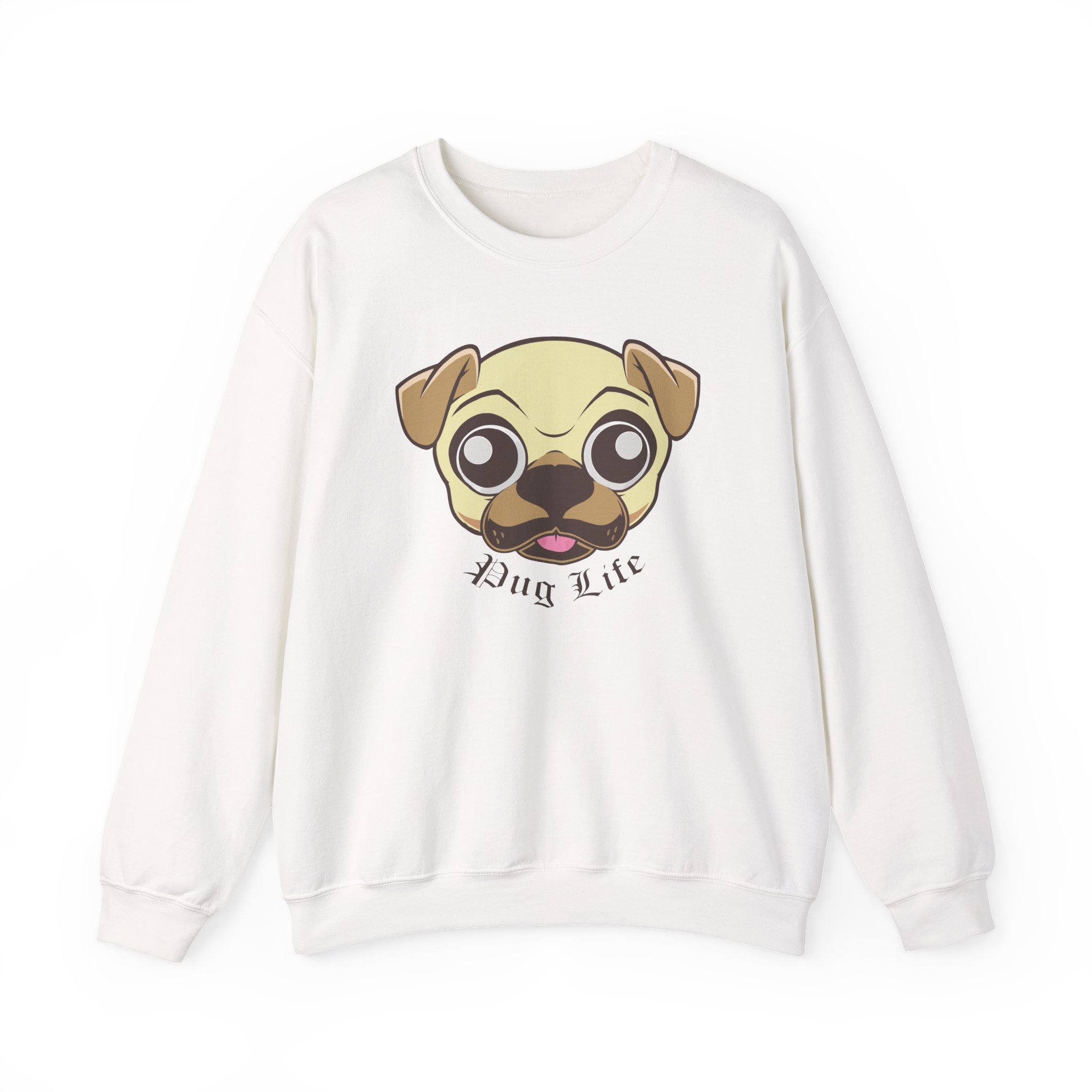 Morgz Pug Life Unisex Heavy Blendâ„¢ Crewneck Sweatshirt