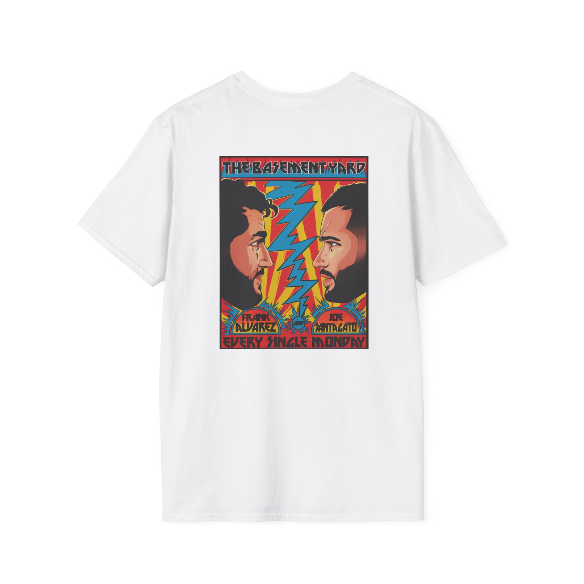 The Basement Yard Face Off Unisex Softstyle T-Shirt