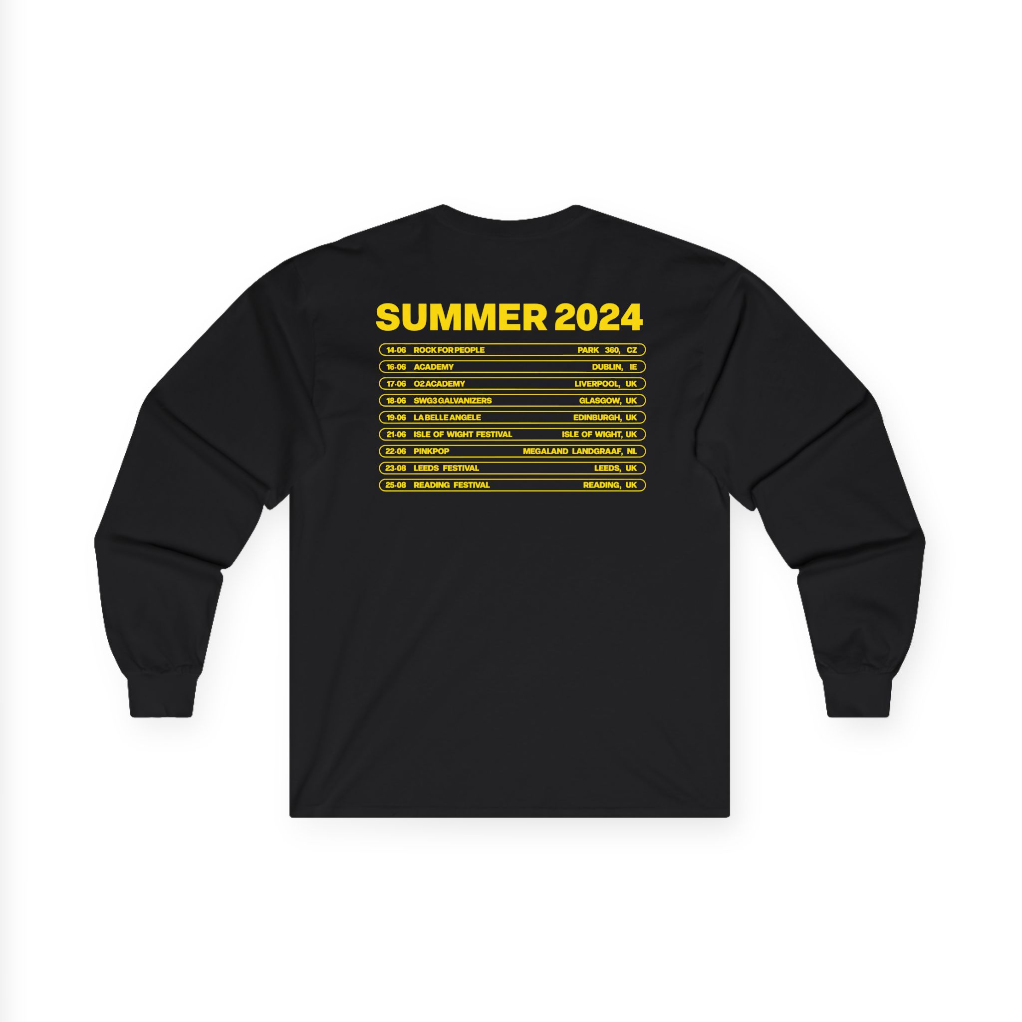 James Marriott Uk Eu 2024 Tour Unisex Ultra Cotton Long Sleeve Tee