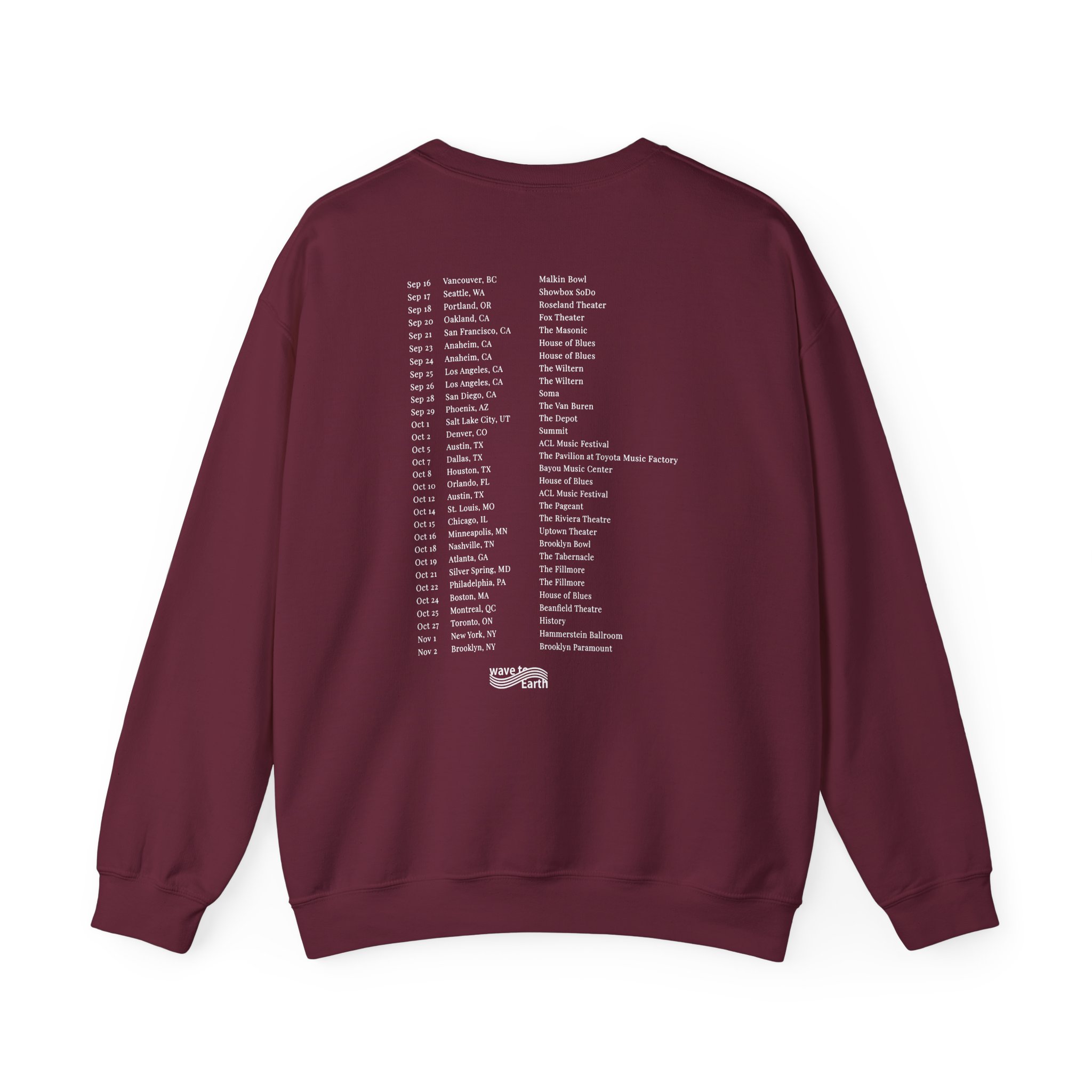 Wave to Earth 0.03 Na Tour Unisex Heavy Blendâ„¢ Crewneck Sweatshirt