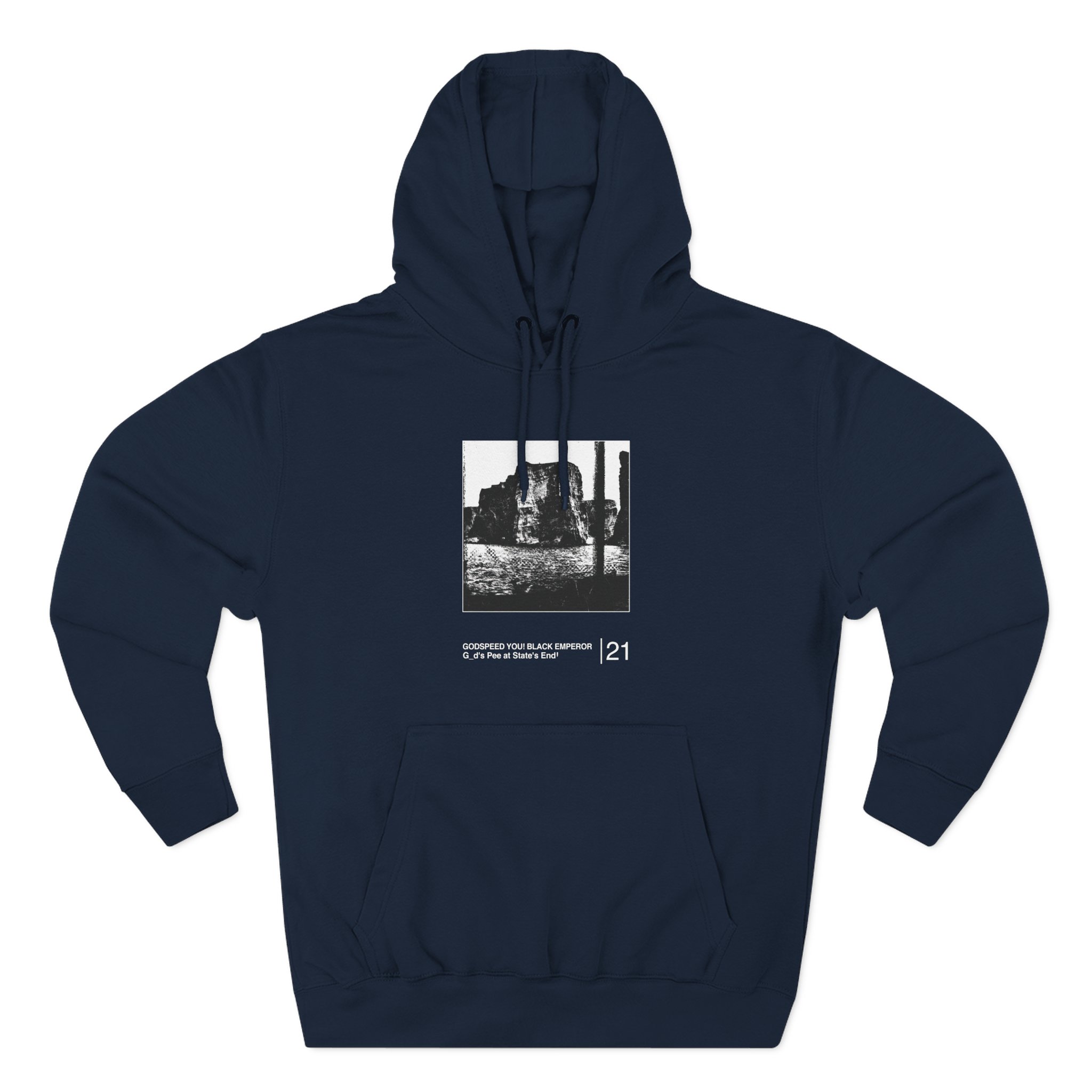 Godspeed You! Black Emperor God's Pee at State's End! Three-Panel Fleece Hoodie