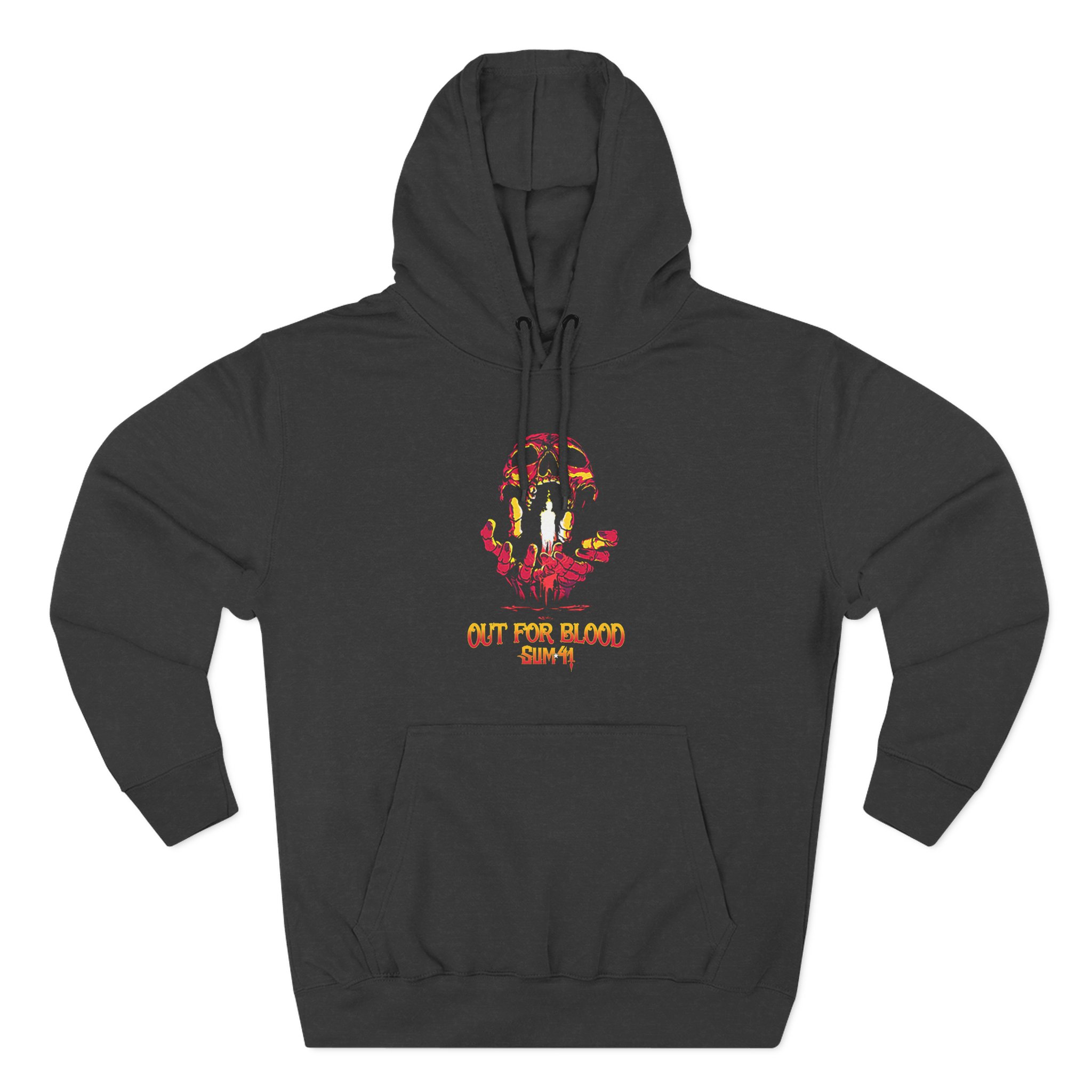 Sum 41 Out for Blood Three-Panel Fleece Hoodie