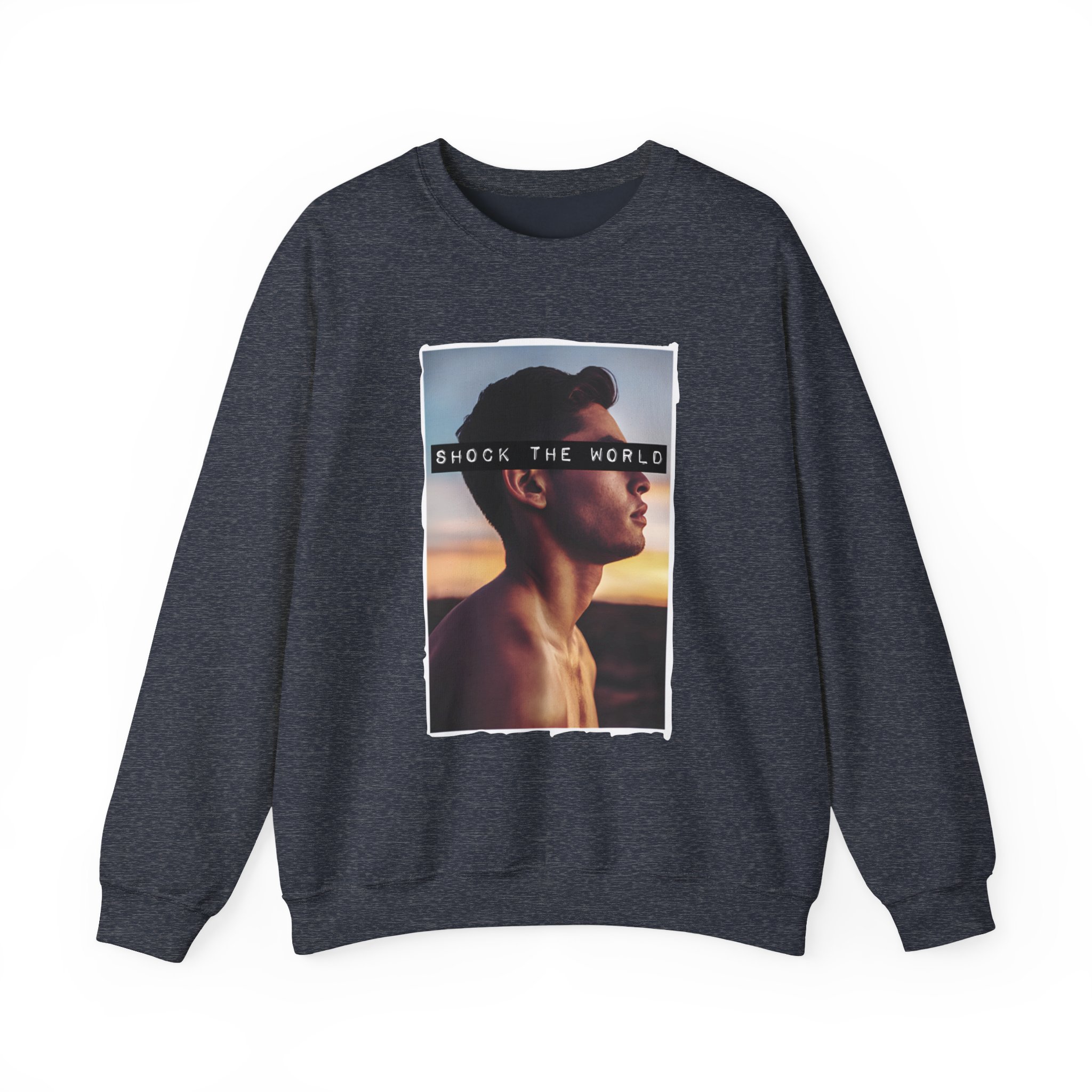 Ryan Garcia Shock the World Unisex Heavy Blendâ„¢ Crewneck Sweatshirt