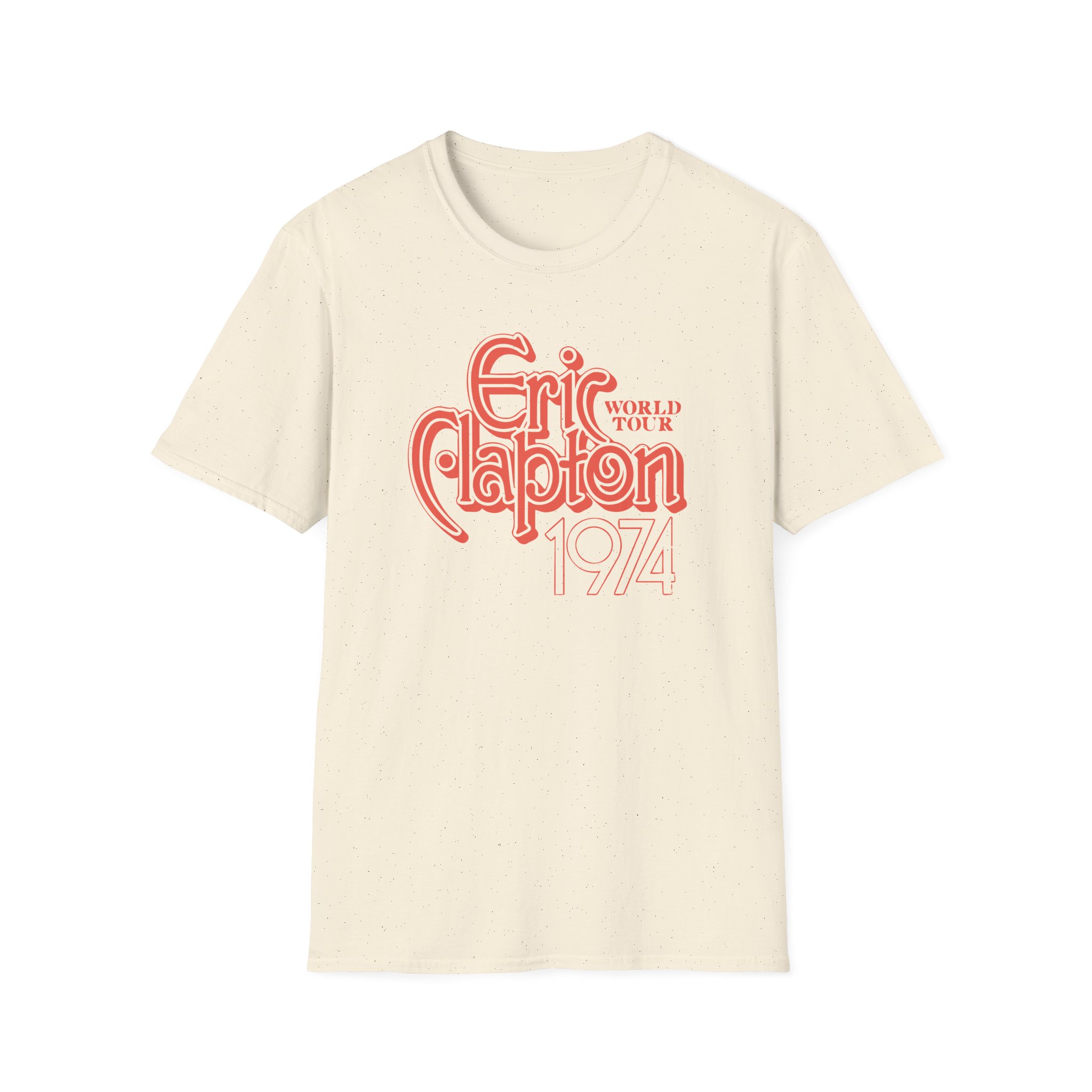 Eric Clapton World Tour 1974 Unisex Softstyle T-Shirt