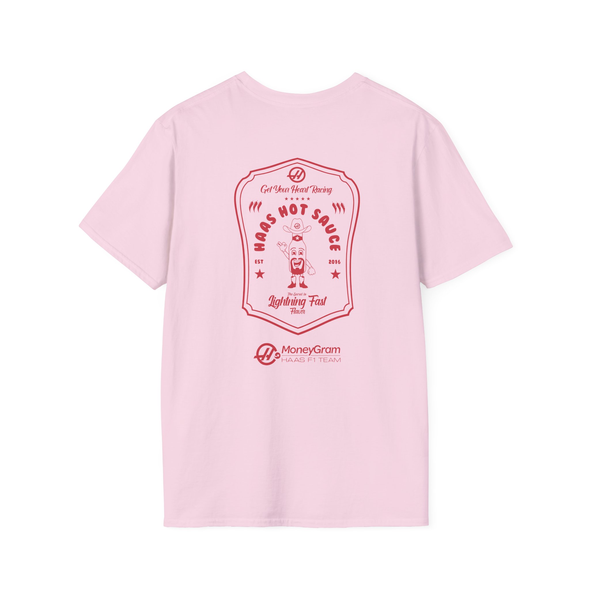 Haas F1 Hot Sauce Unisex Softstyle T-Shirt