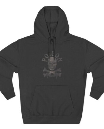 Poison Ride the Wind Three-Panel Fleece Hoodie