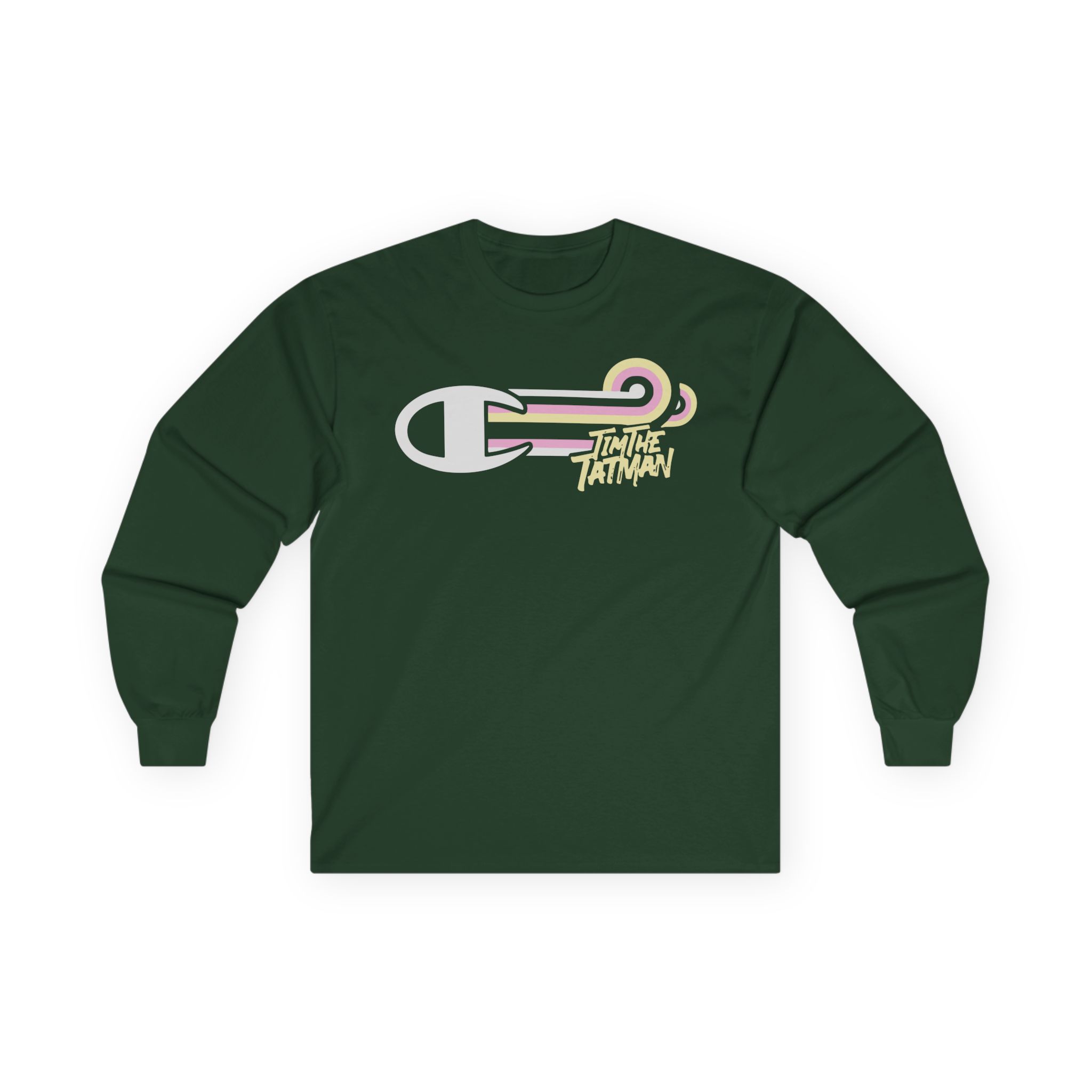 Timthetatman Champion Tatman Power Unisex Ultra Cotton Long Sleeve Tee