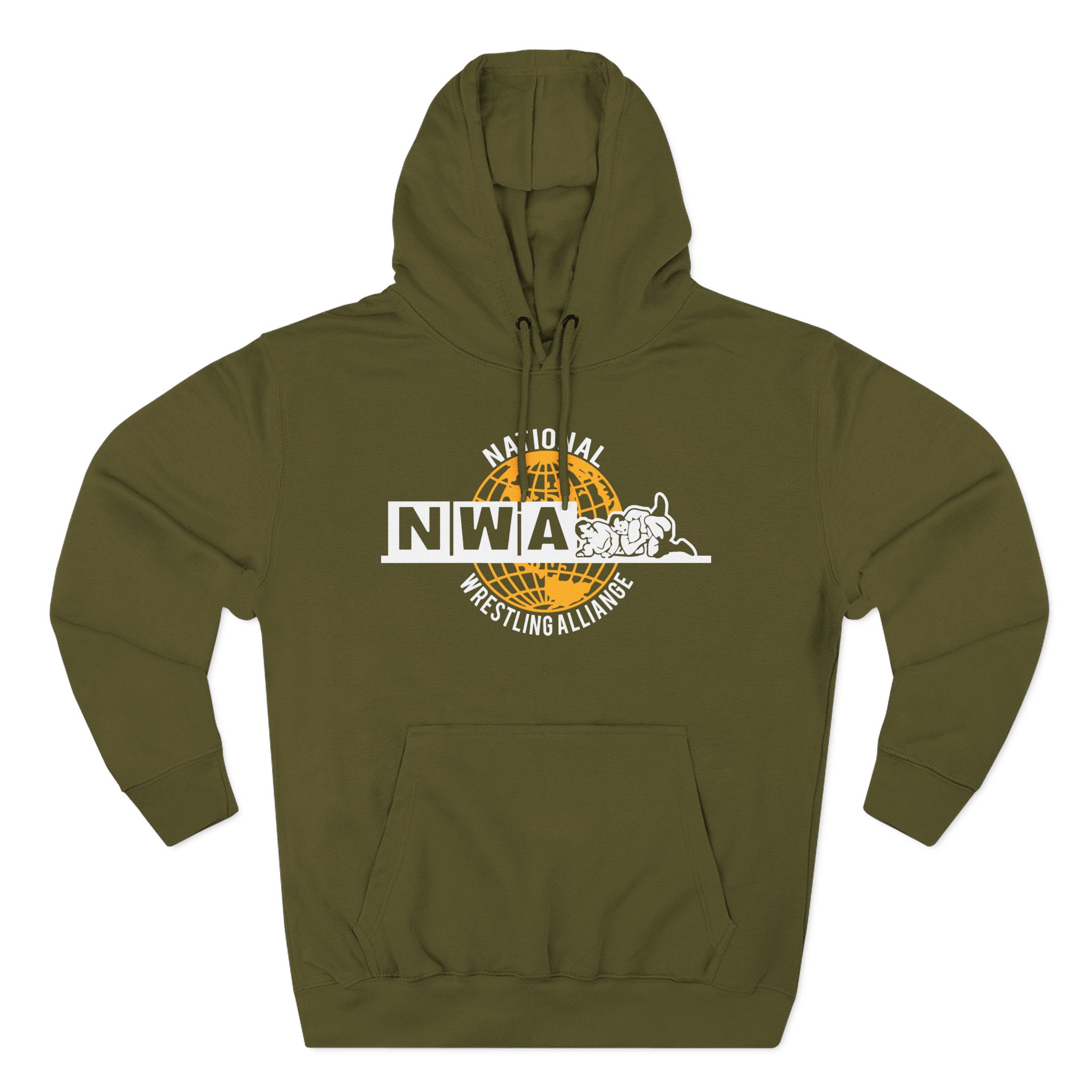 NWA National Wrestling Alliance Three-Panel Fleece Hoodie
