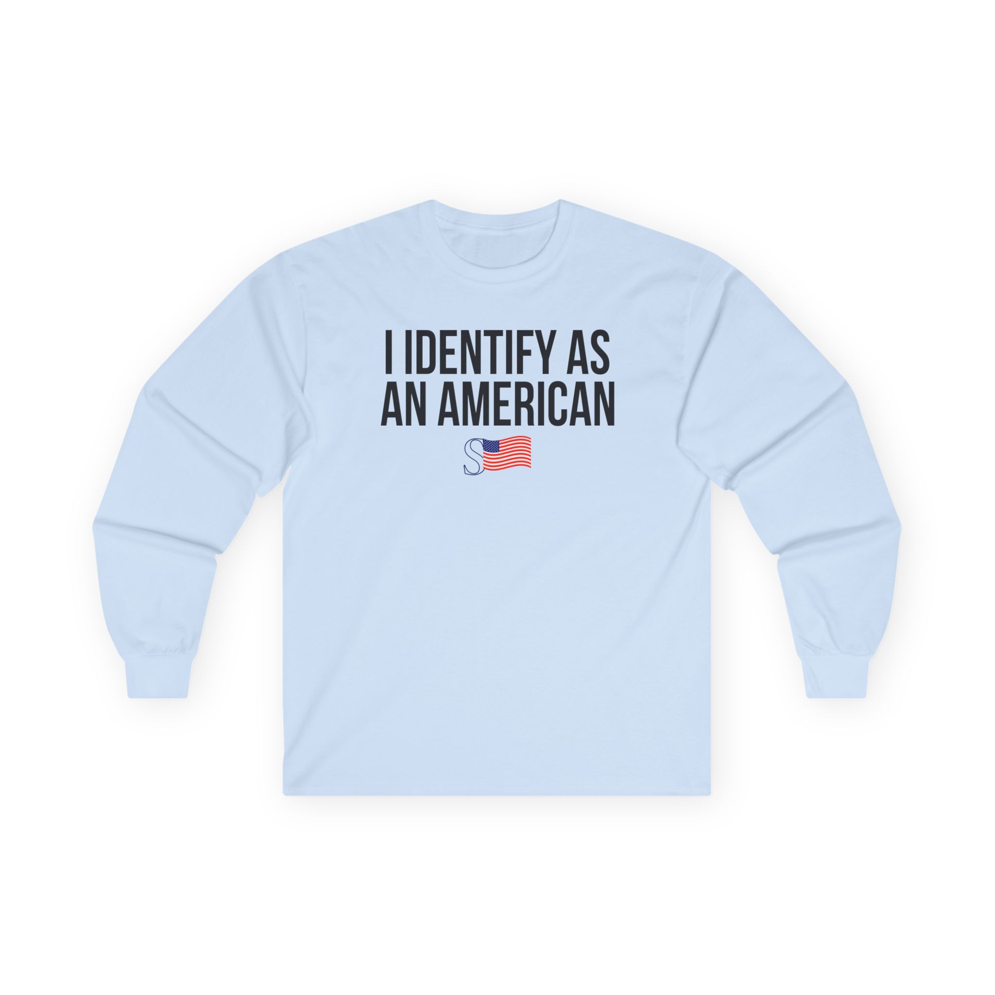 Sean Strickland I Identify as an American Unisex Ultra Cotton Long Sleeve Tee