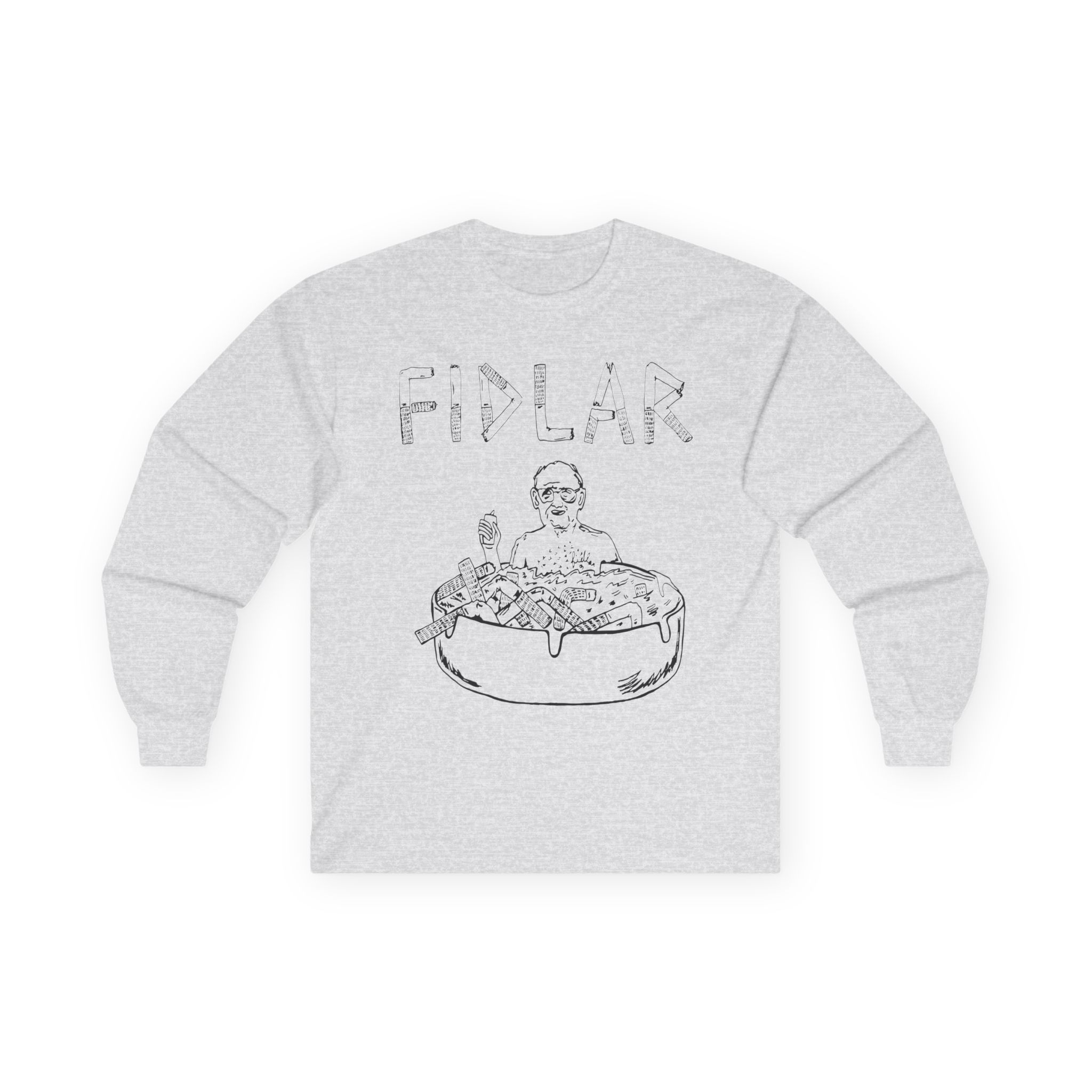 Fidlar Ashtray Unisex Ultra Cotton Long Sleeve Tee