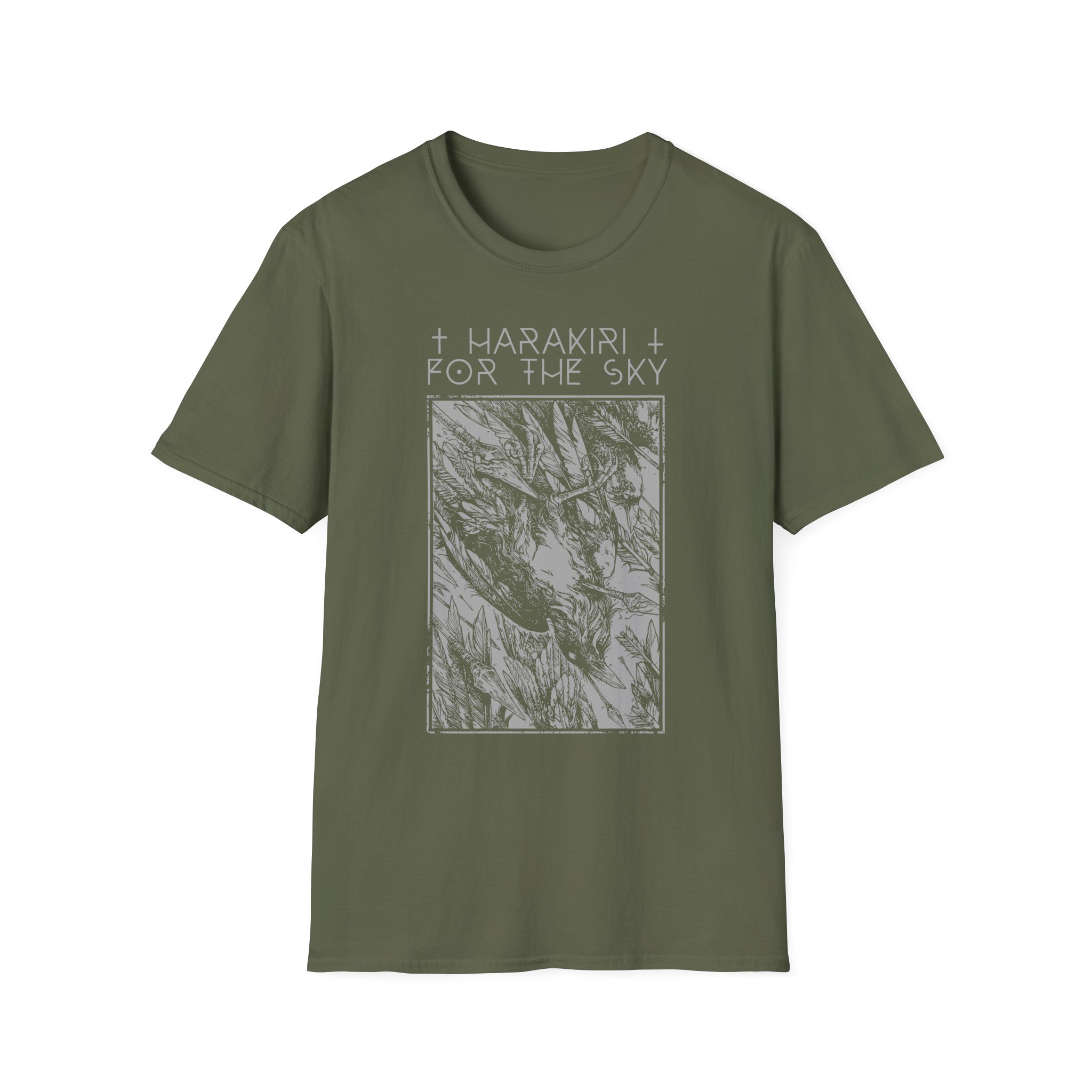 Harakiri for the Sky Falling Birds Unisex Softstyle T-Shirt