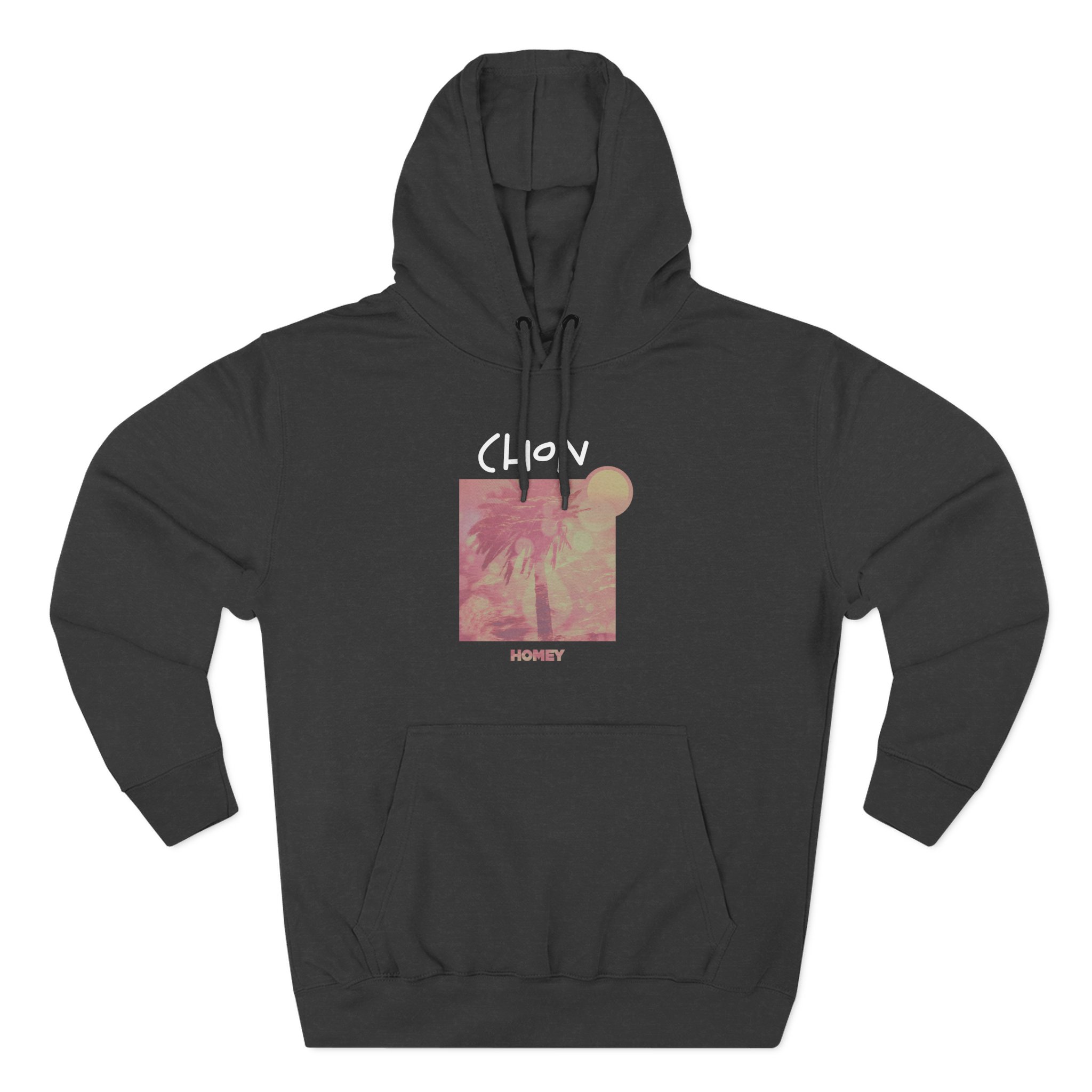 Chon homey Three-Panel Fleece Hoodie