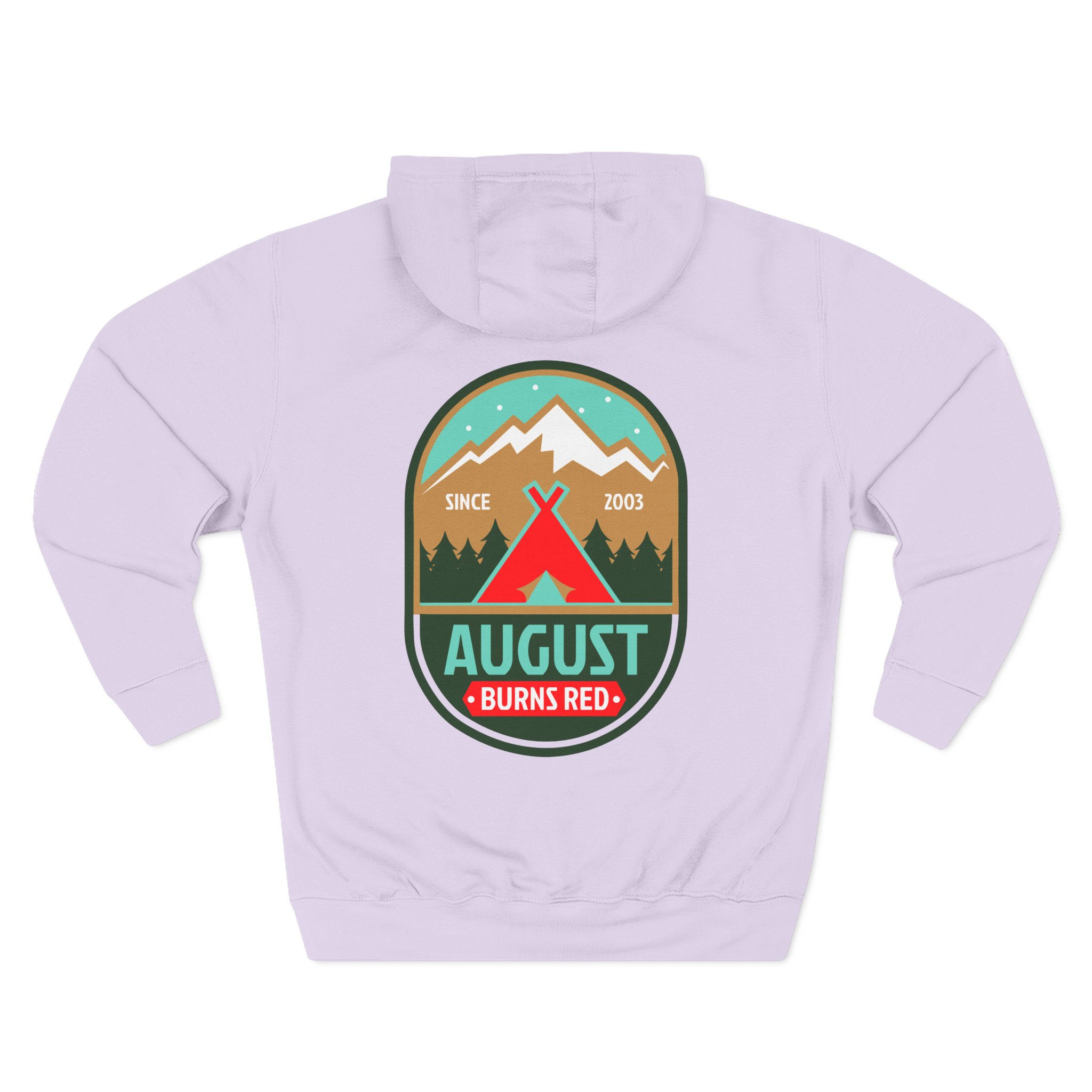 August Burns Red Tent Three-Panel Fleece Hoodie