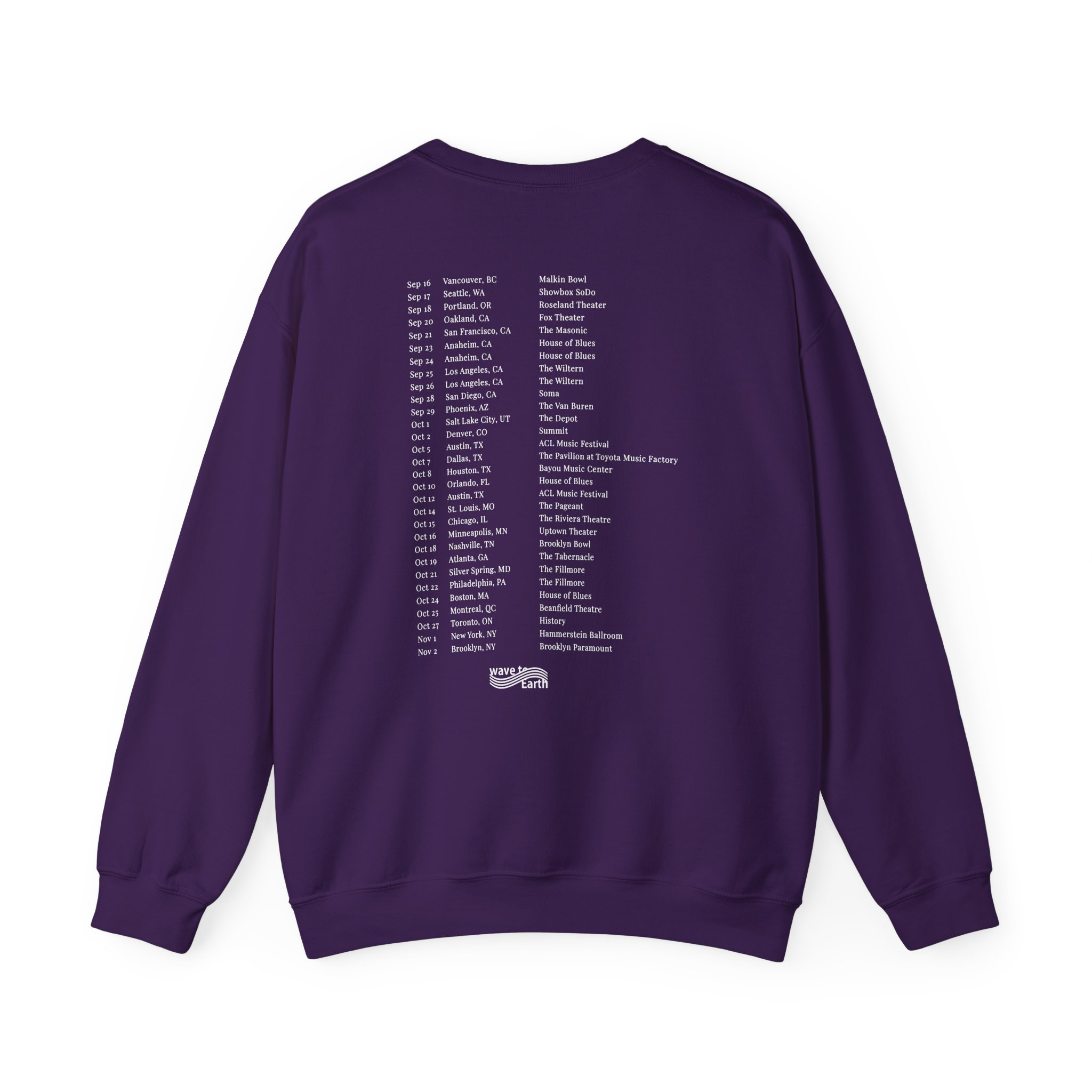 Wave to Earth 0.03 Na Tour Unisex Heavy Blendâ„¢ Crewneck Sweatshirt