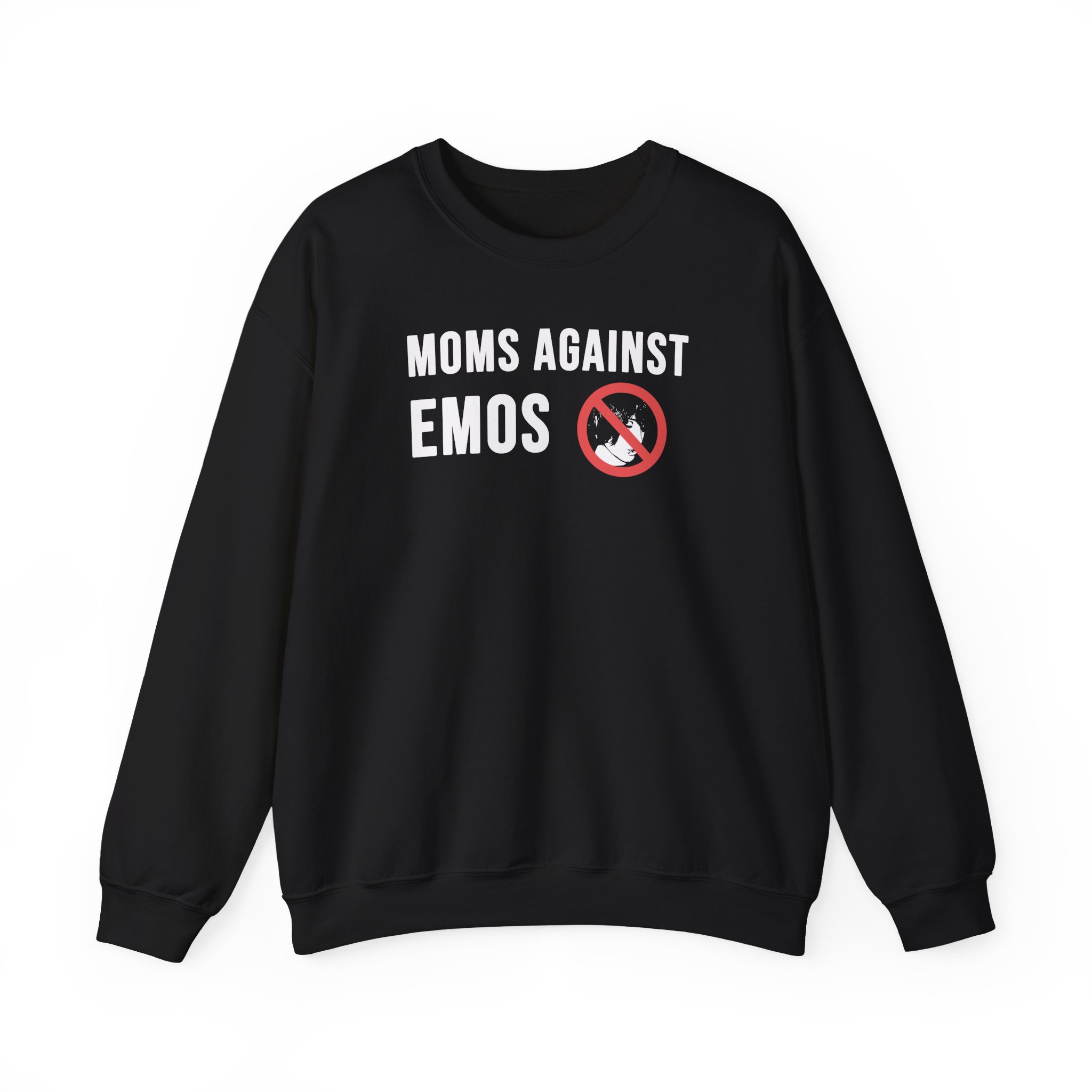 Jake & Johnnie Moms Against Emos Unisex Heavy Blendâ„¢ Crewneck Sweatshirt