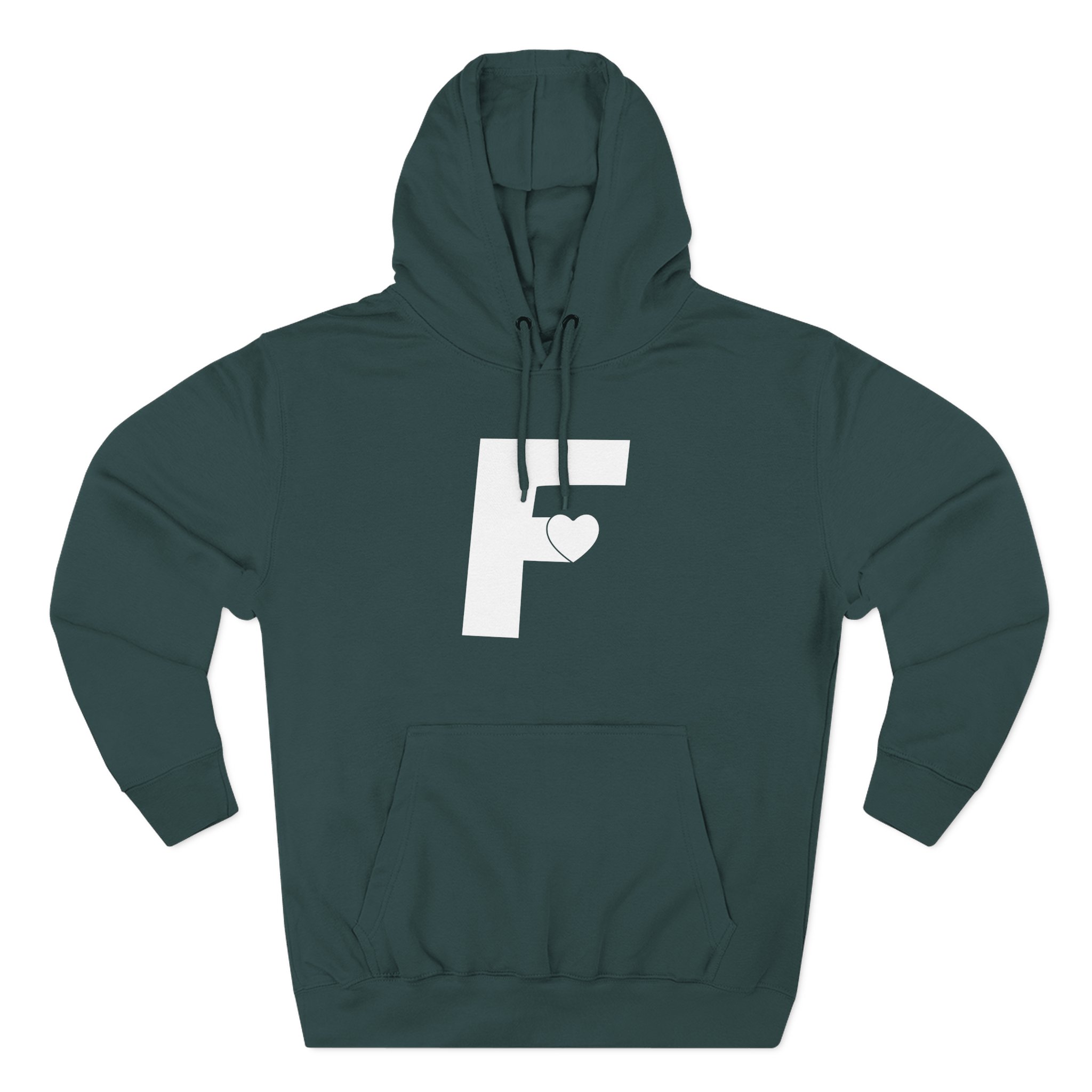 Fresh Love Three-Panel Fleece Hoodie