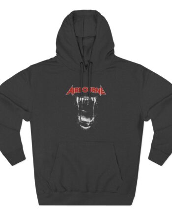 Airbourne Black Dog Barking Tracks Three-Panel Fleece Hoodie
