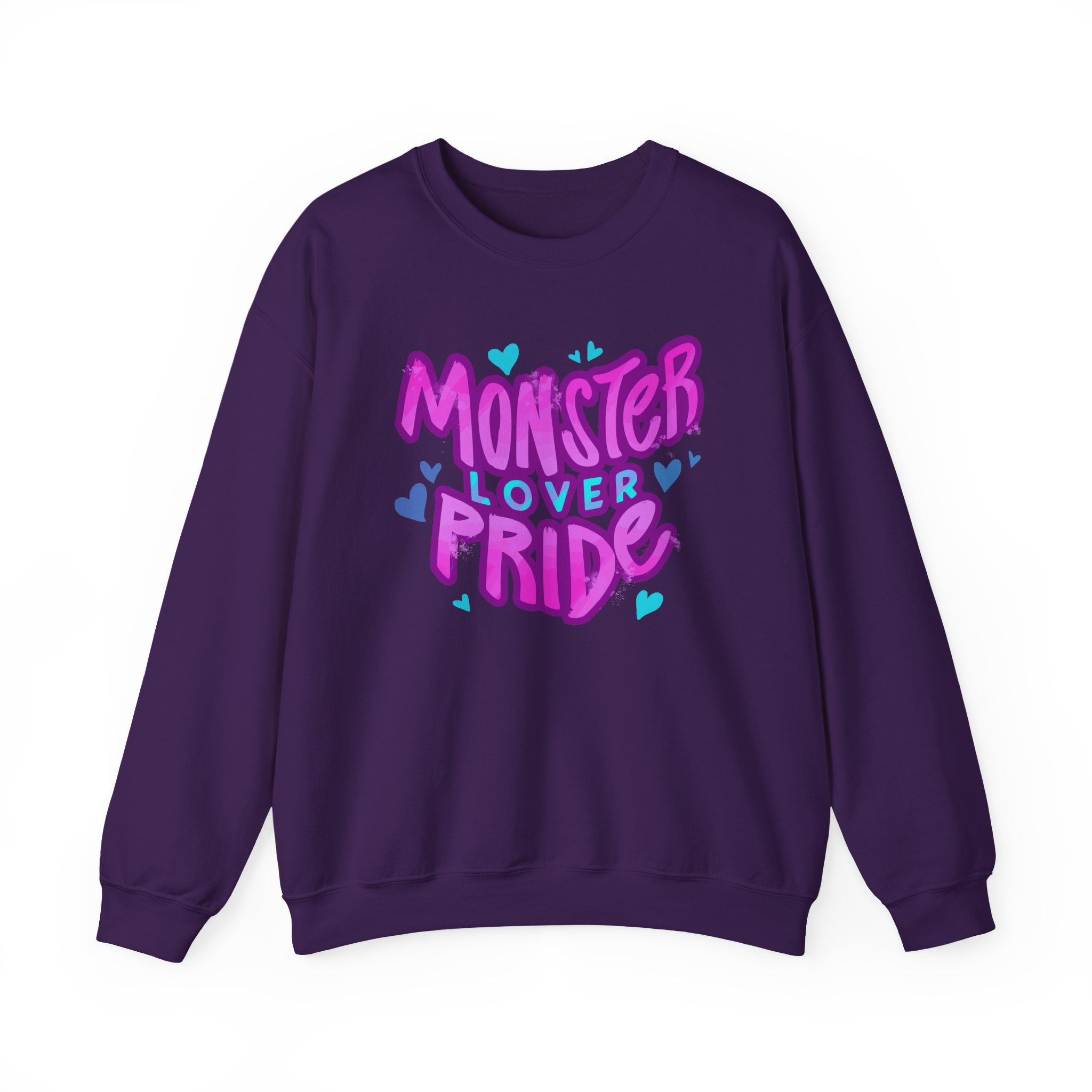 Vivziepop Monster Lover Pride Unisex Heavy Blendâ„¢ Crewneck Sweatshirt