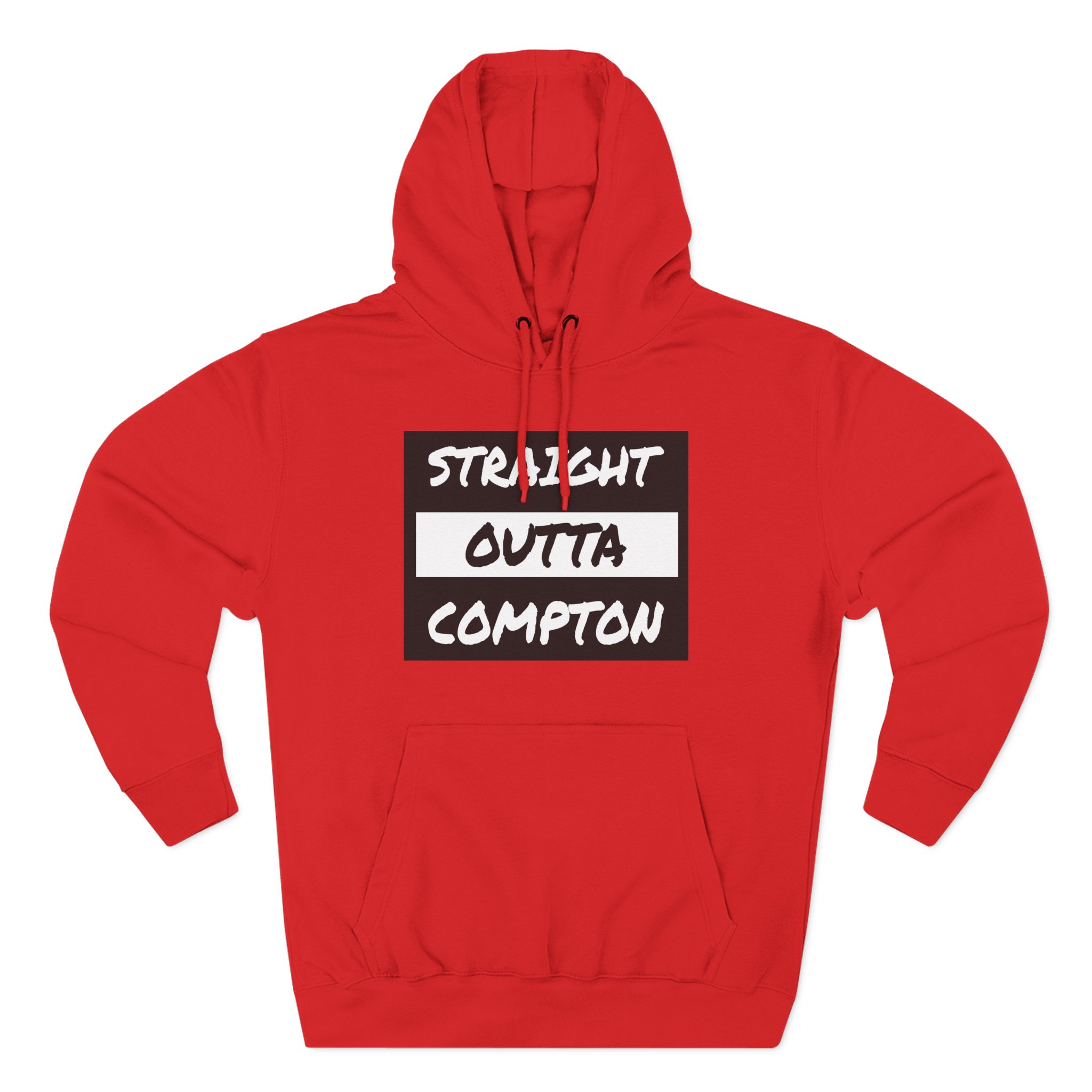 NWA Straight Outta Compton Three-Panel Fleece Hoodie