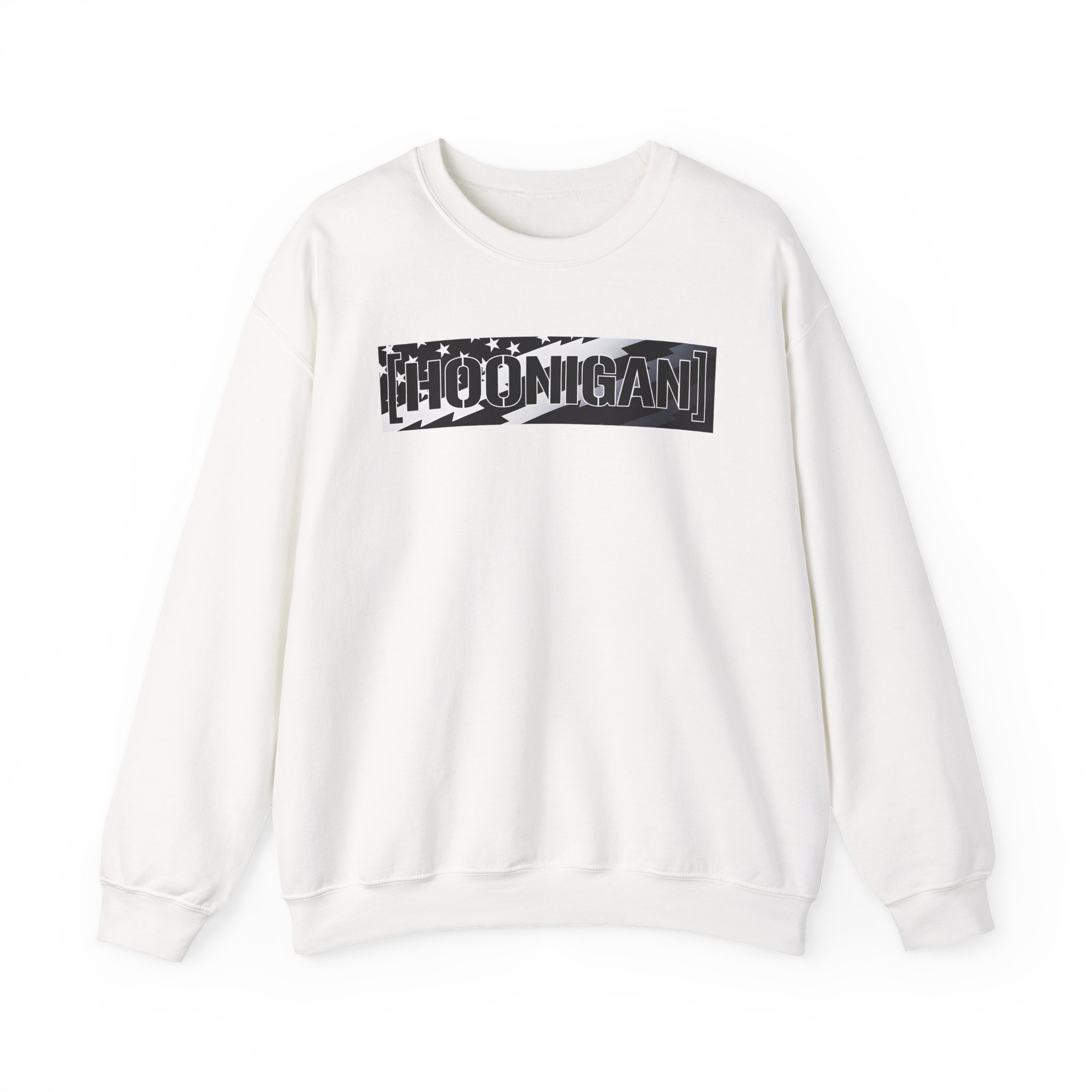 Ken Block Hoonigan Stars & Stripes Censor Bar Unisex Heavy Blendâ„¢ Crewneck Sweatshirt