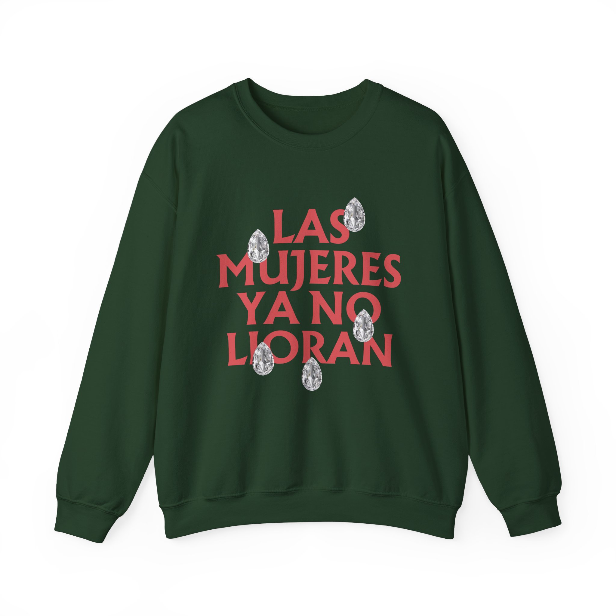 Shakira Las Mujeres Ya No Lloran Teardrops Unisex Heavy Blendâ„¢ Crewneck Sweatshirt