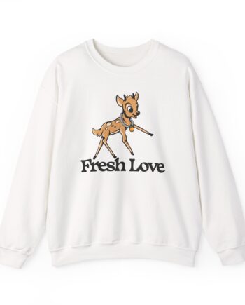 Fresh Love Bambi Unisex Heavy Blend™ Crewneck Sweatshirt