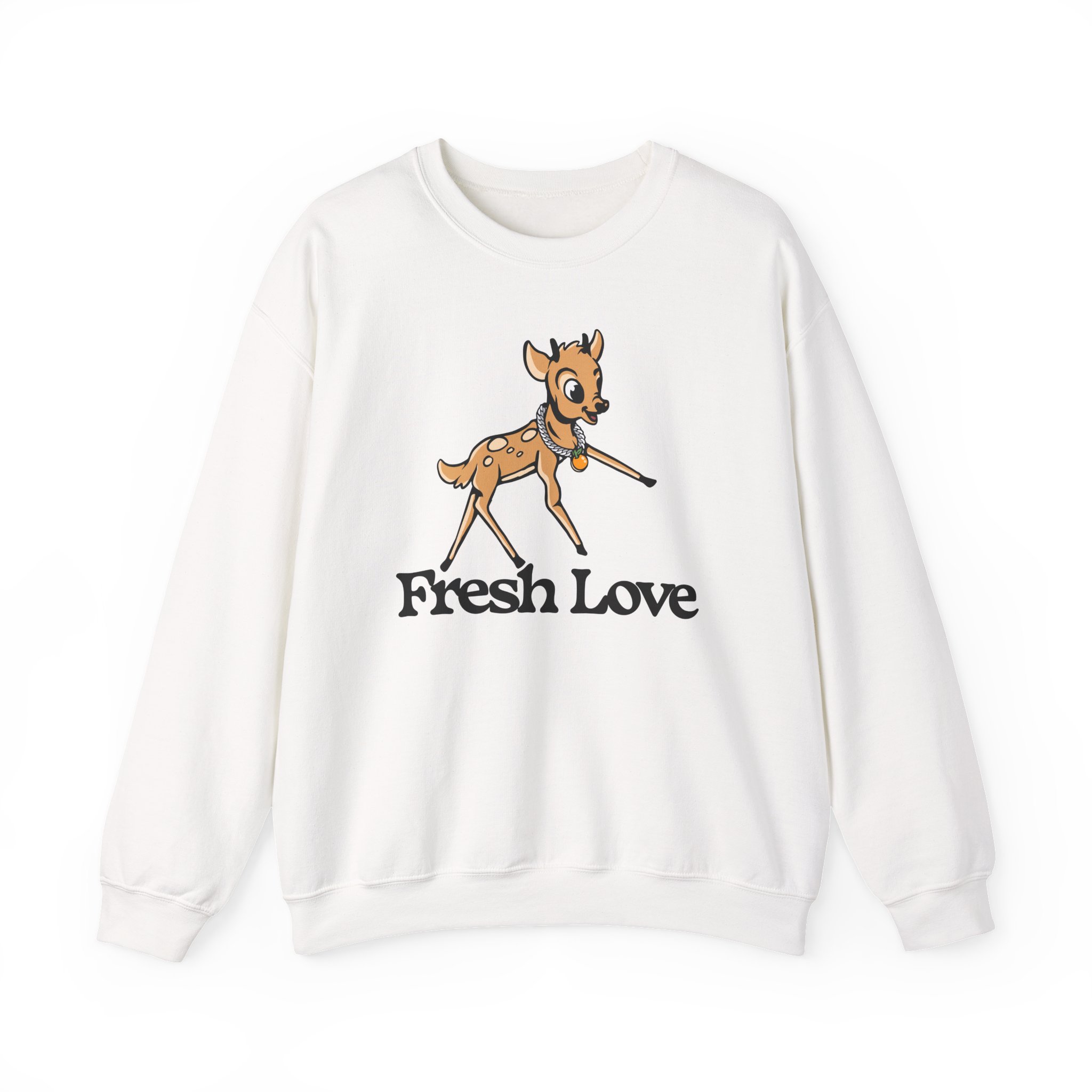 Fresh Love Bambi Unisex Heavy Blendâ„¢ Crewneck Sweatshirt