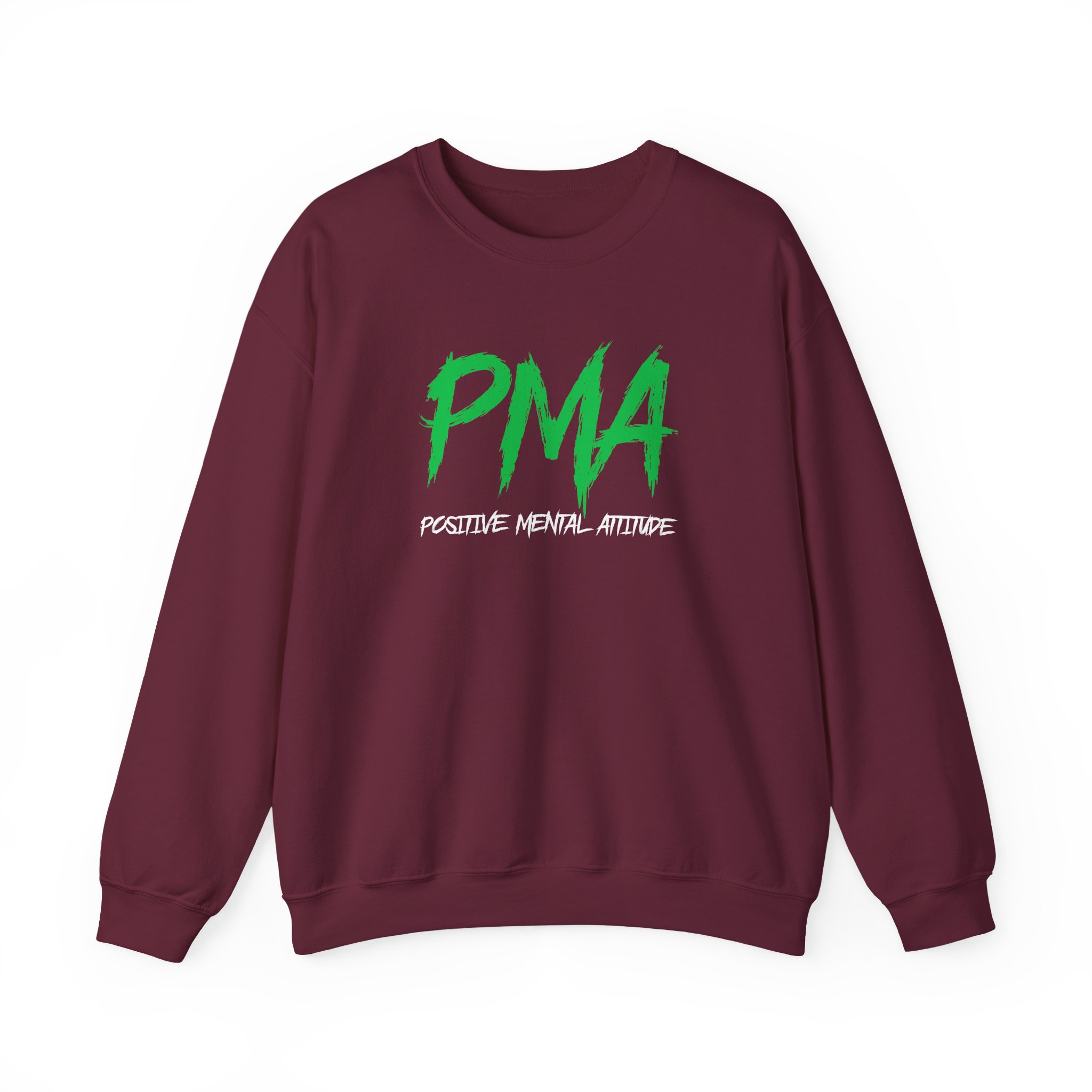 Pma Positive Mental Attitude Unisex Heavy Blendâ„¢ Crewneck Sweatshirt