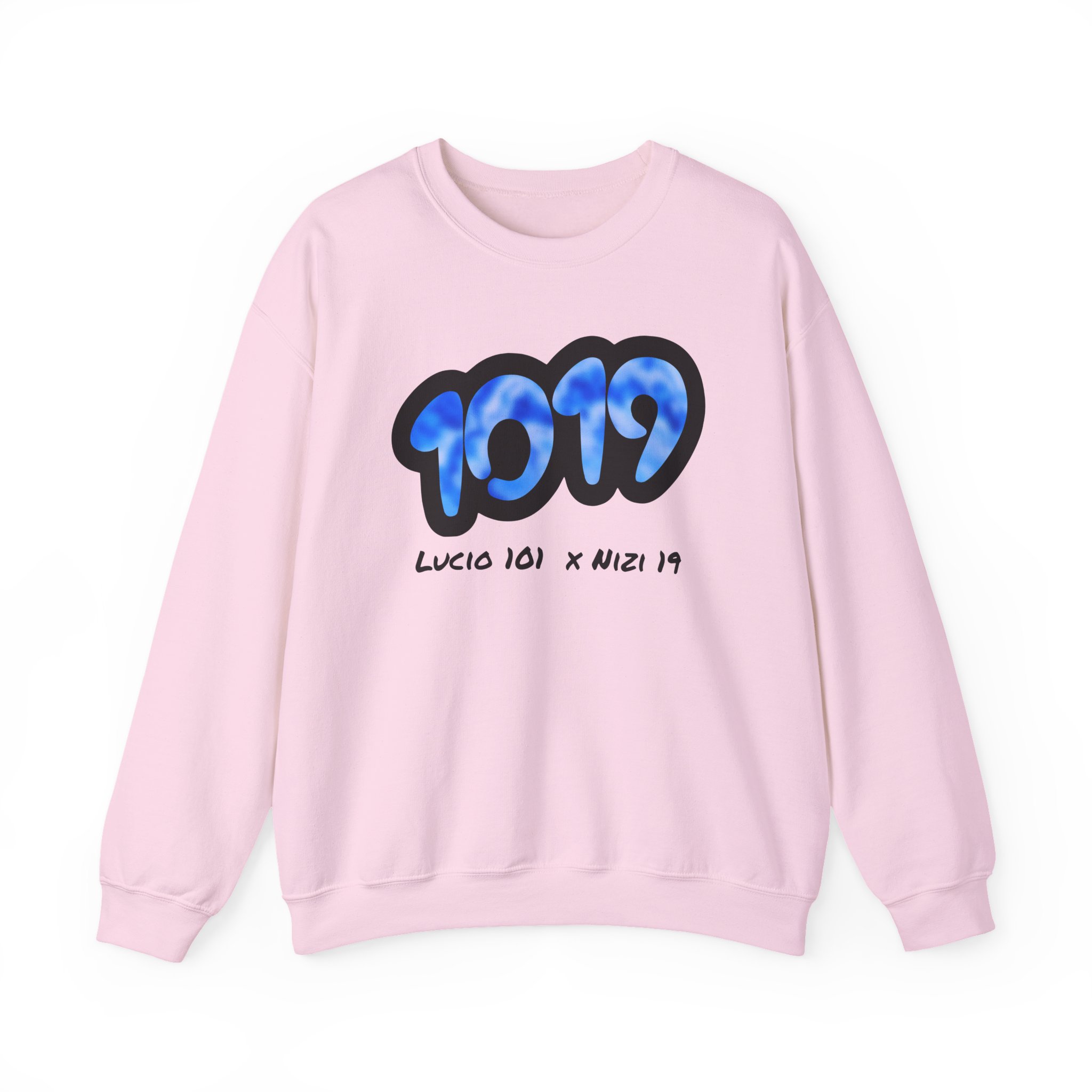 Lucio 101 x Nizi 19 Unisex Heavy Blendâ„¢ Crewneck Sweatshirt