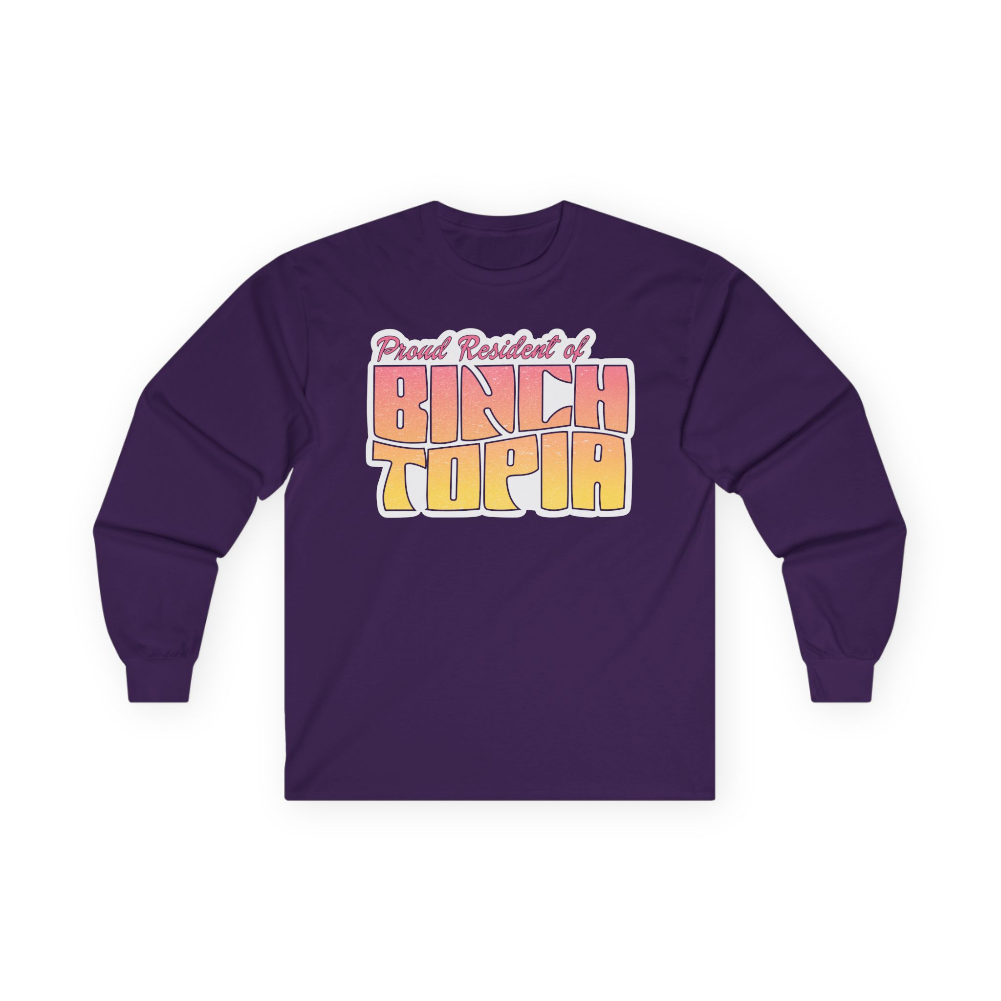 Binchtopia Unisex Ultra Cotton Long Sleeve Tee