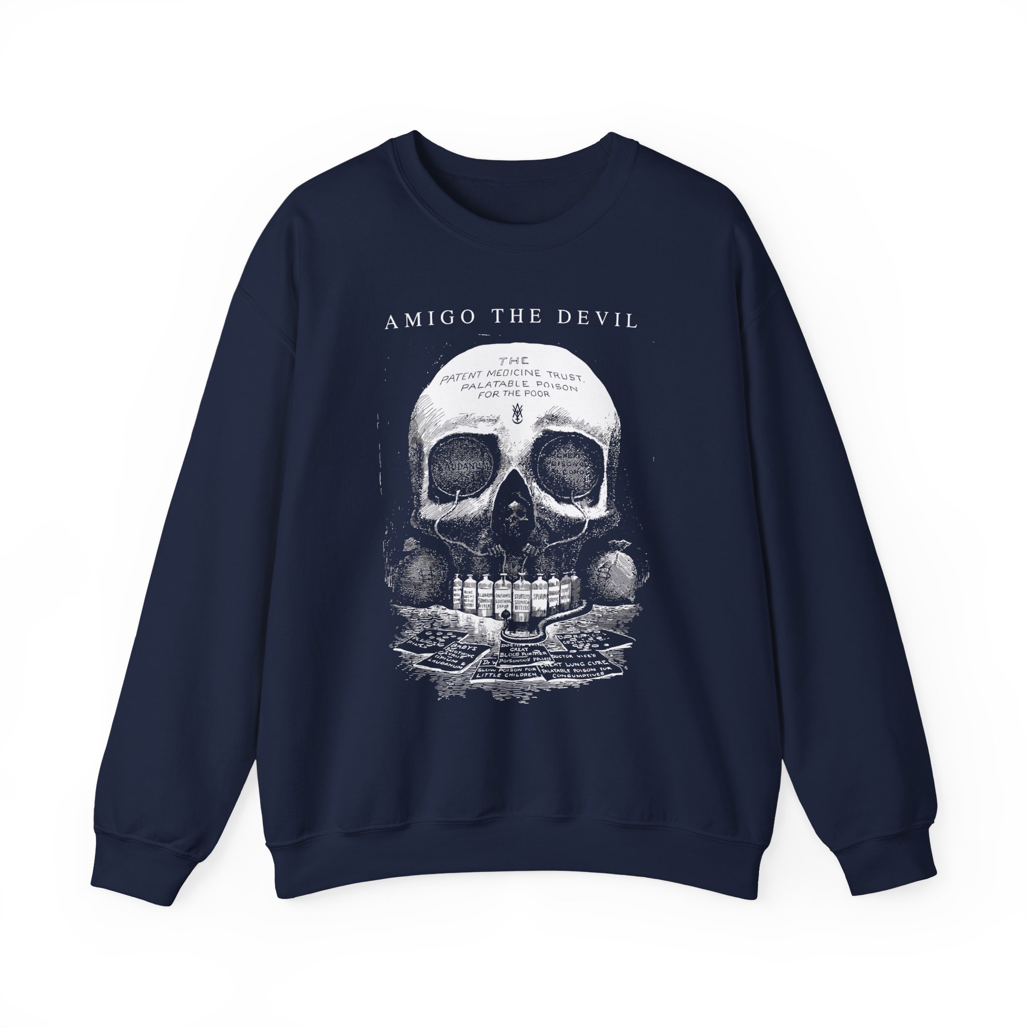 Amigo the Devil Death Lab Unisex Heavy Blendâ„¢ Crewneck Sweatshirt