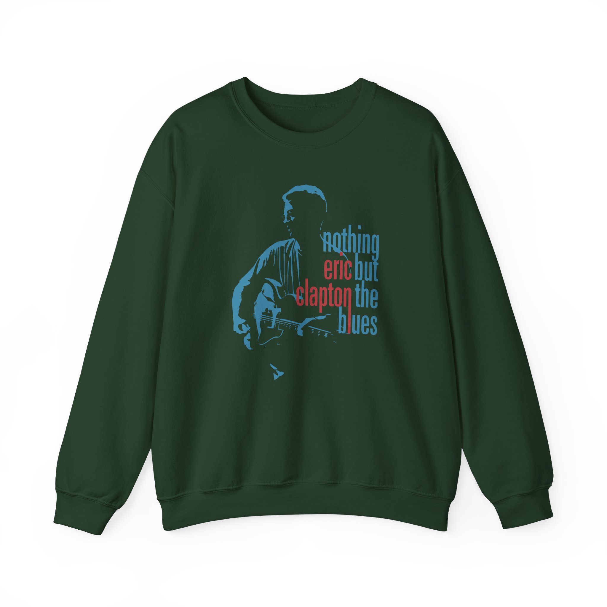 Eric Clapton Nothing but the Blues Unisex Heavy Blendâ„¢ Crewneck Sweatshirt