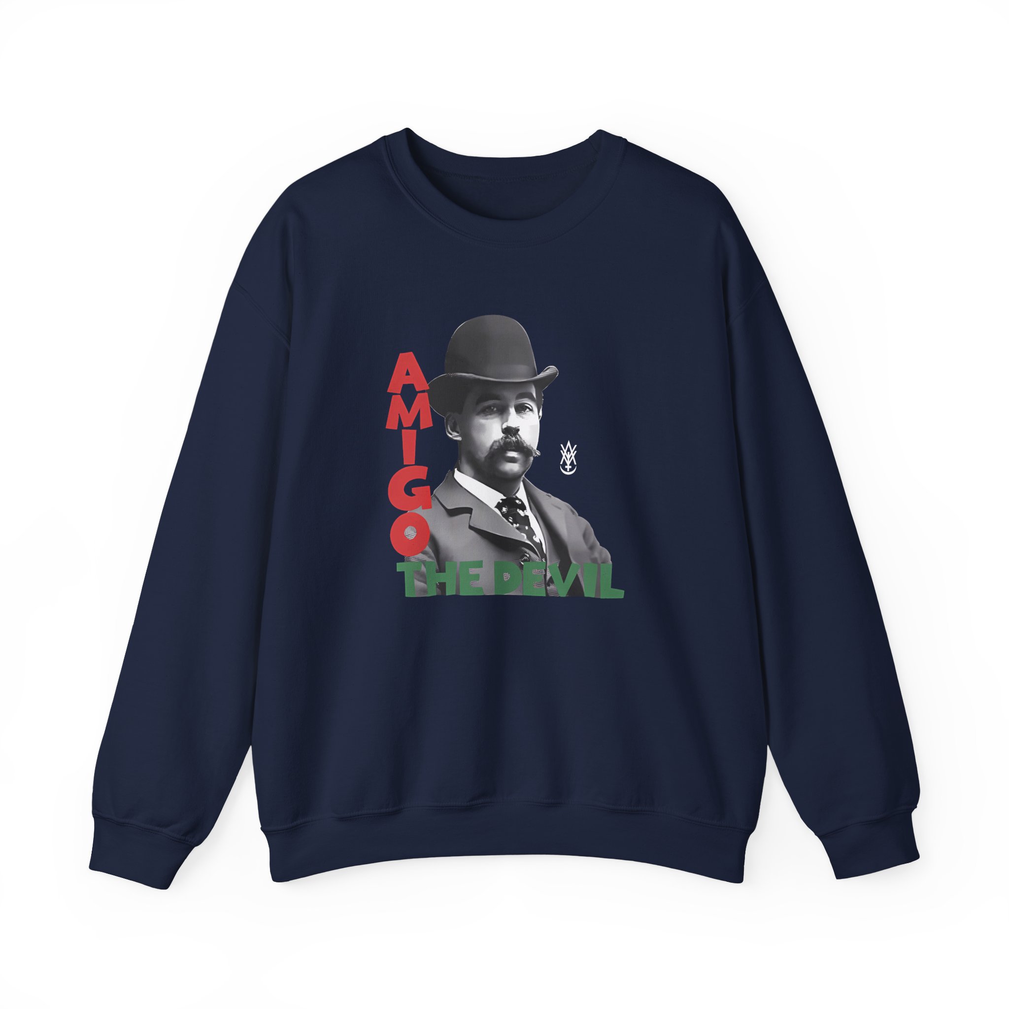 Amigo the Devil Elvis Holmes Calling Unisex Heavy Blendâ„¢ Crewneck Sweatshirt